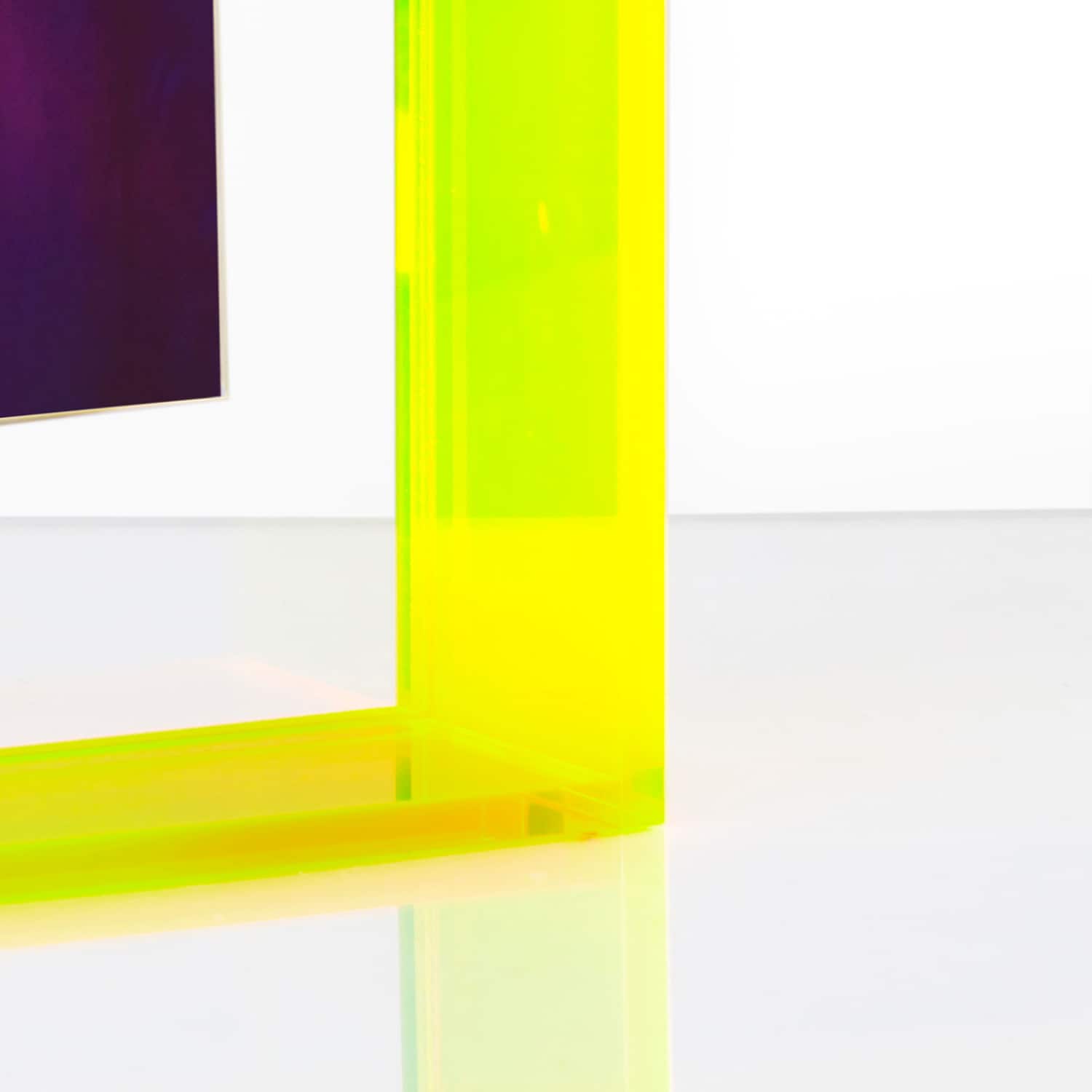 Wexel Art Neon Float Frame with Magnetic Photo Holder