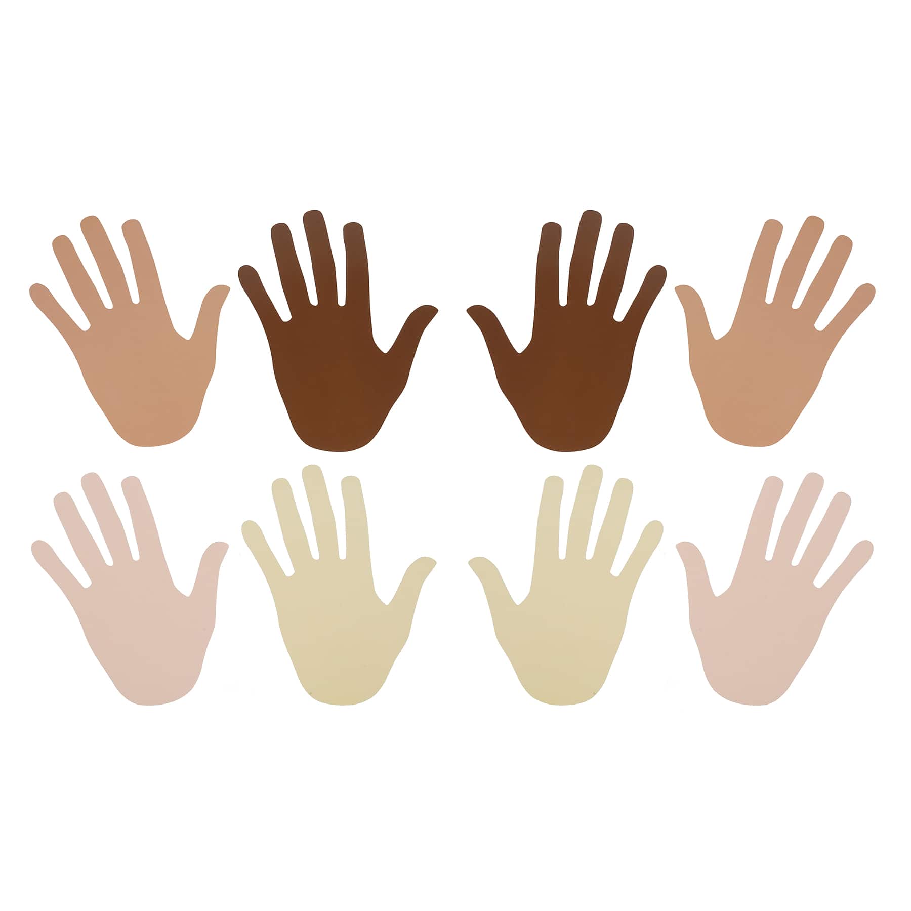 Die Cut Hand Accents, 16ct. by B2C®
