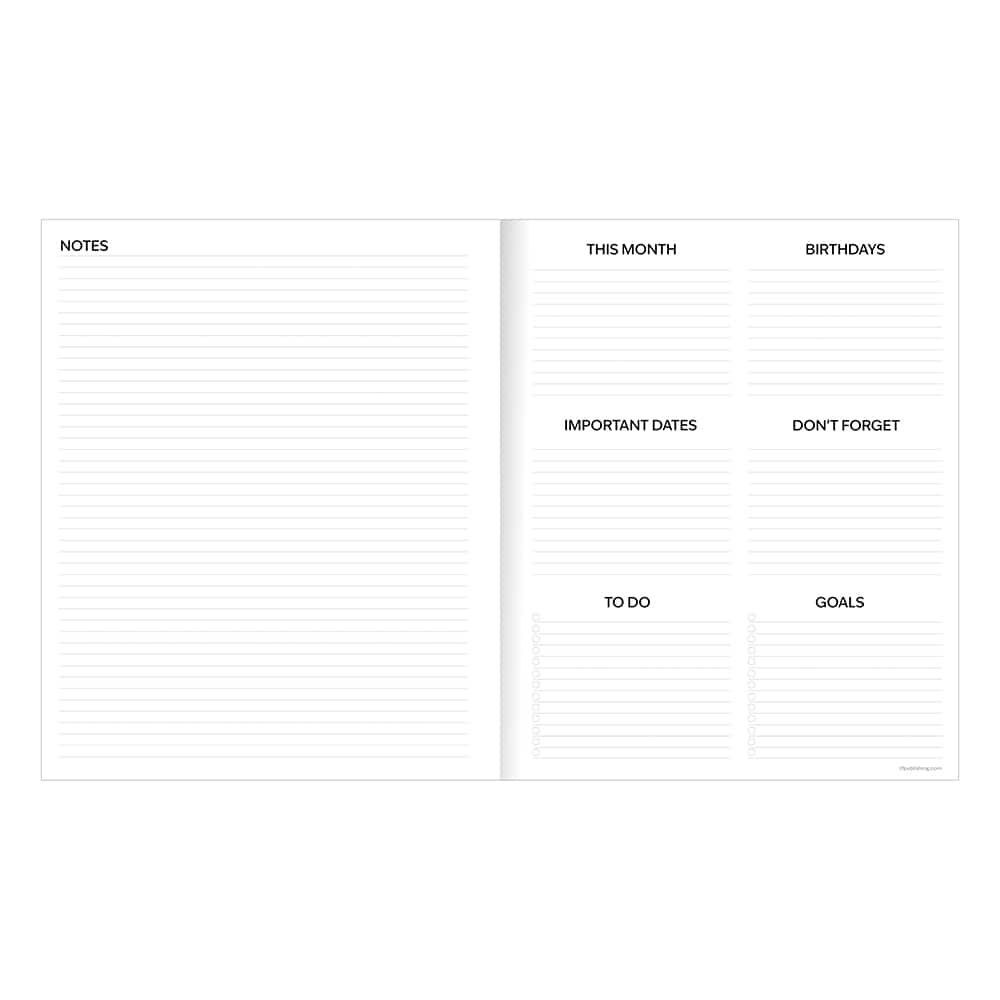 2027 Blue to You Large Monthly Planner