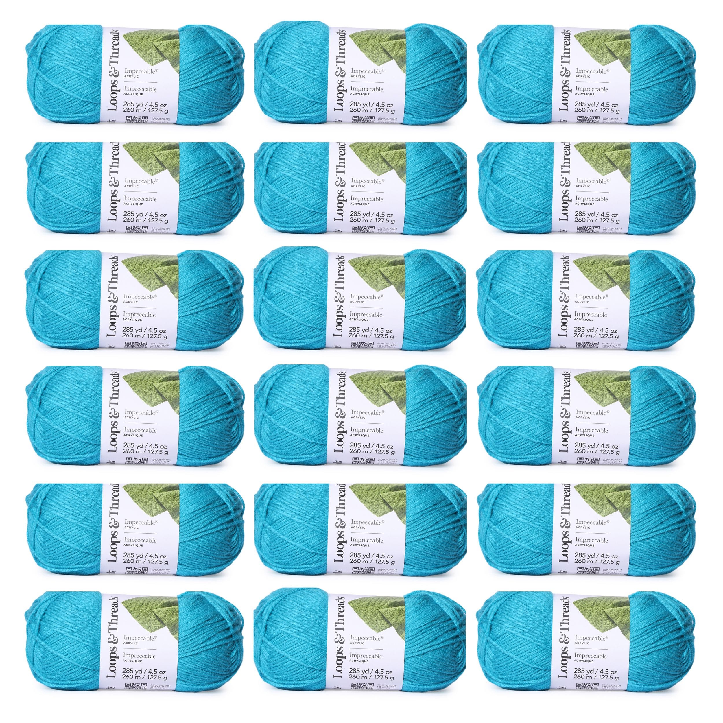 18 Pack: Impeccable® Solid Yarn by Loops & Threads®