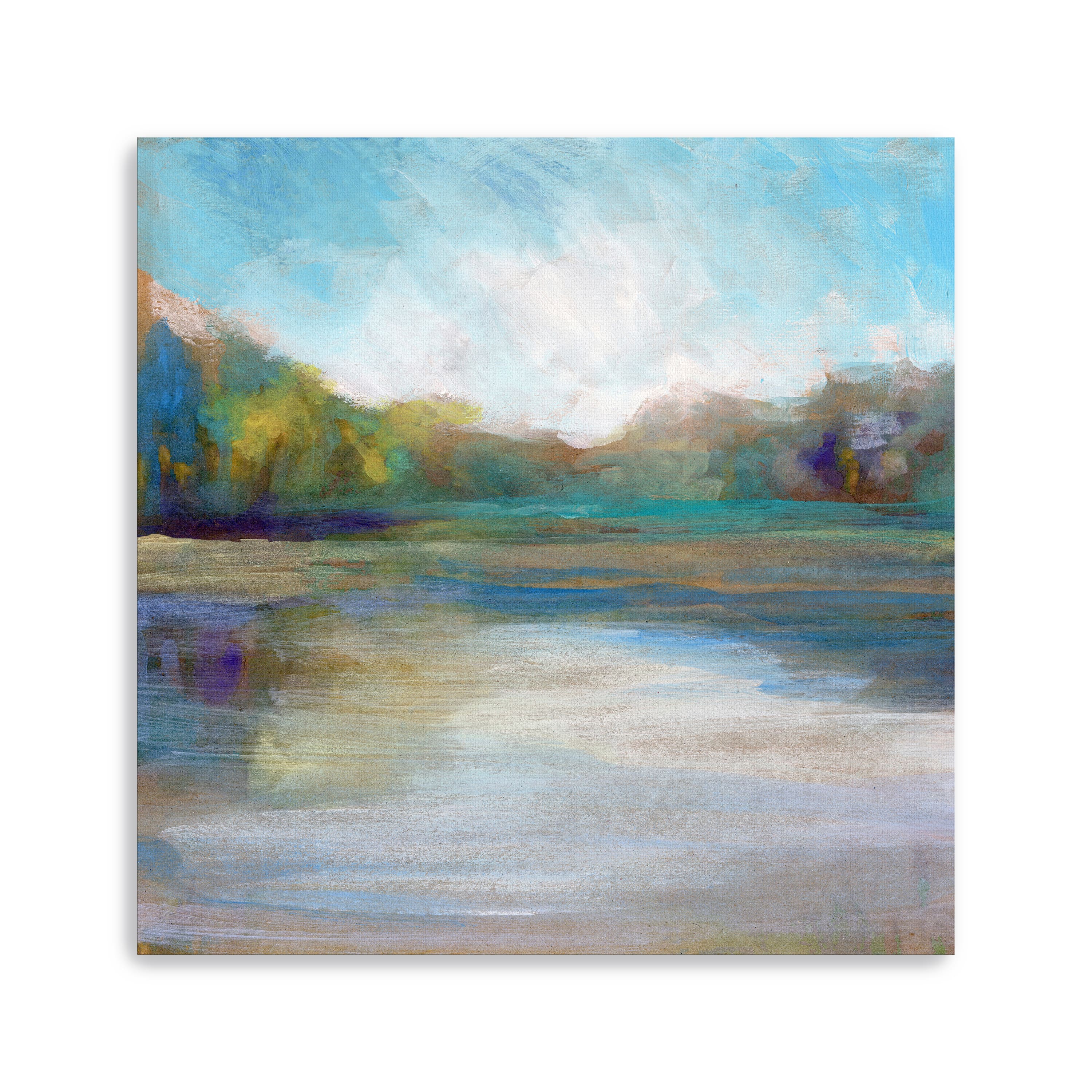 Mid Day Pond I Canvas Giclee