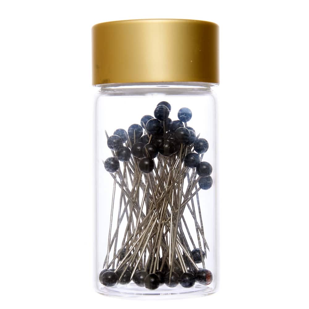Black Plastic Head Pins, 60ct. by Loops & Threads®