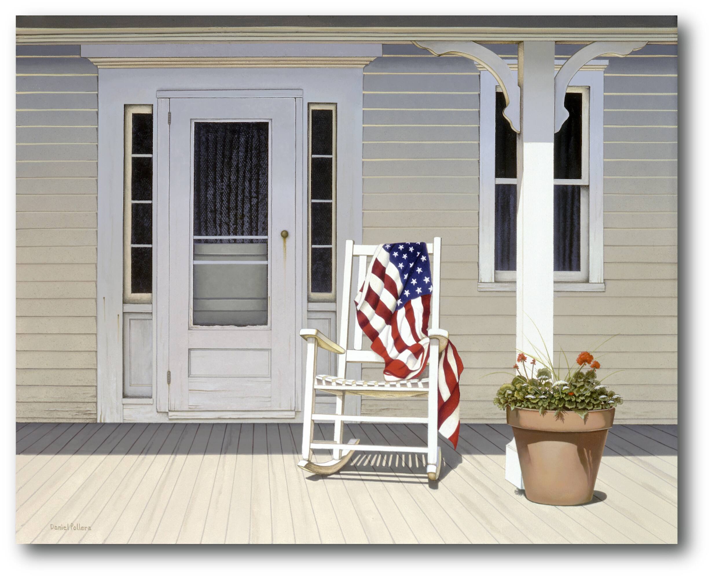 Courtside Market® Celebrate 250™ Wounded Warrior Project® American Porch Gallery-Wrapped Canvas Wall Art