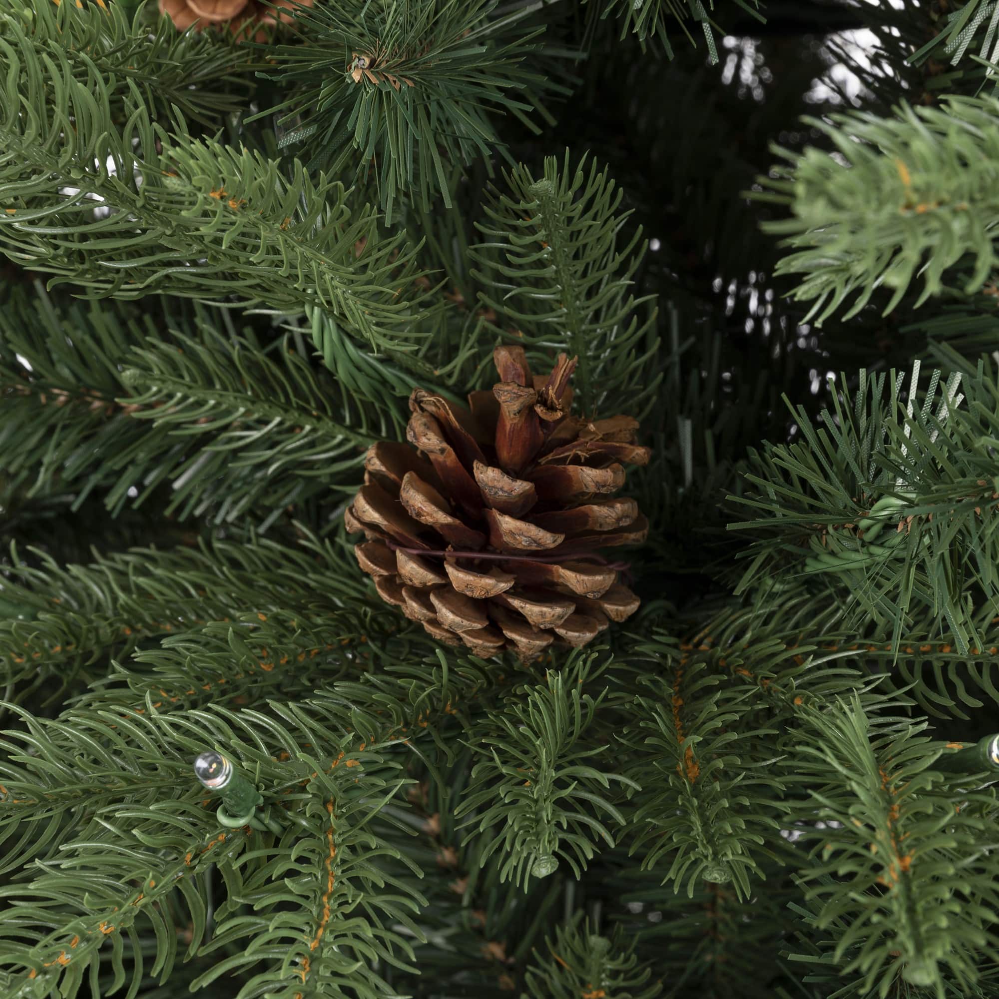 7ft. Pre-Lit Fir Artificial Christmas Tree, Color Changing LED Lights