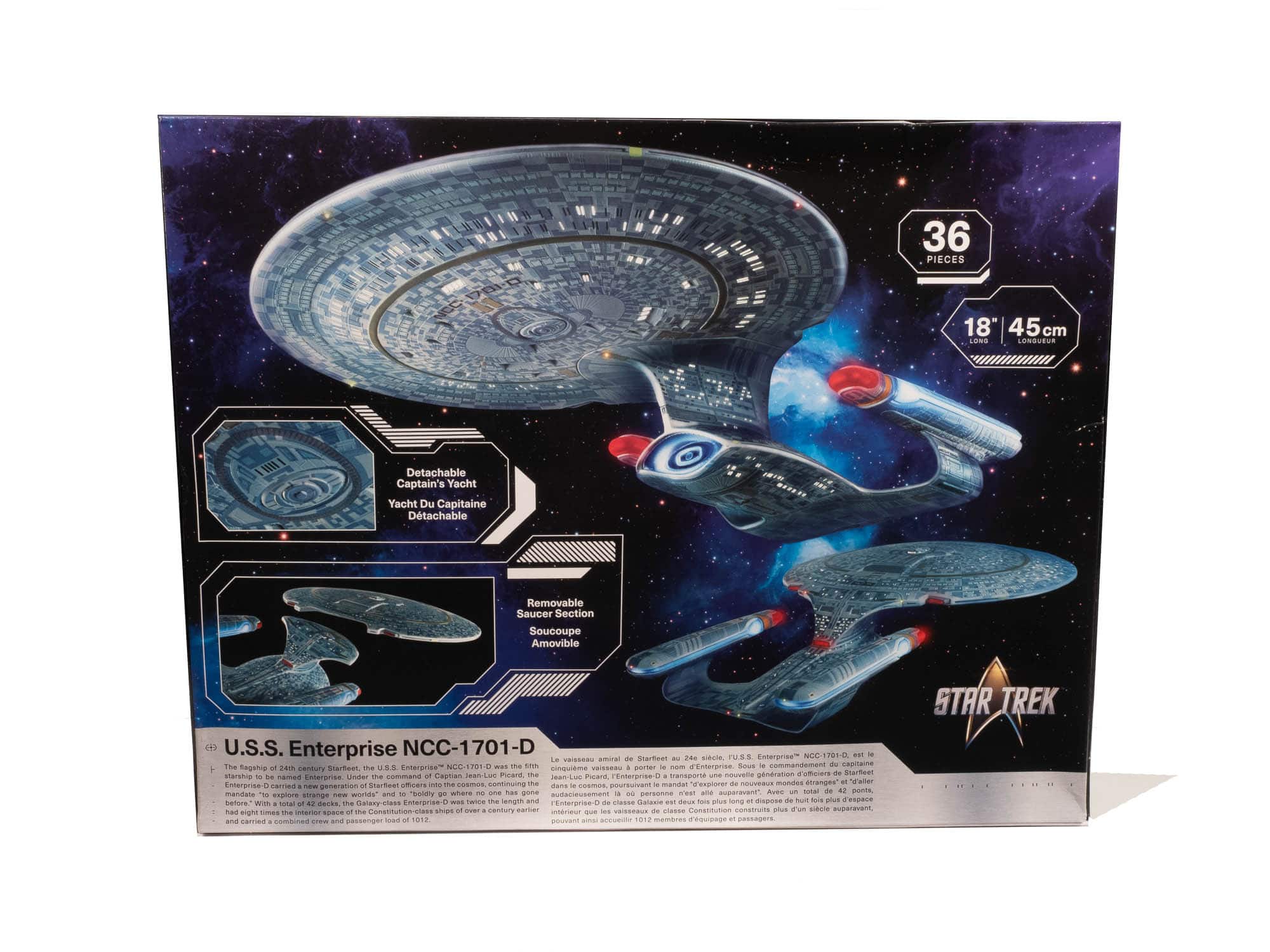 AMT® Star Trek: The Next Generation U.S.S. Enterprise NCC-1701-D 1:1400 Scale Model Kit