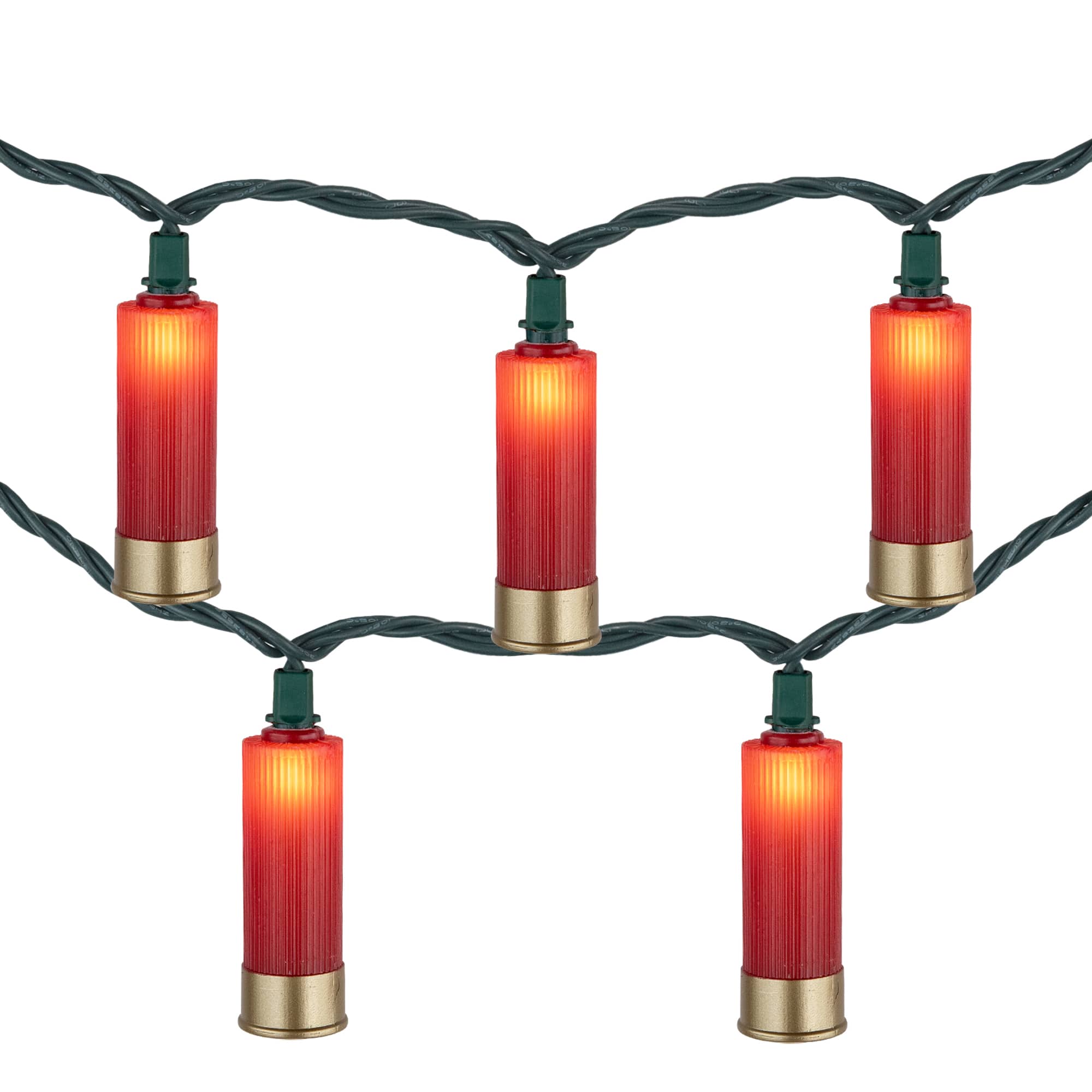 10ct. Shotgun Shells Patio String Lights