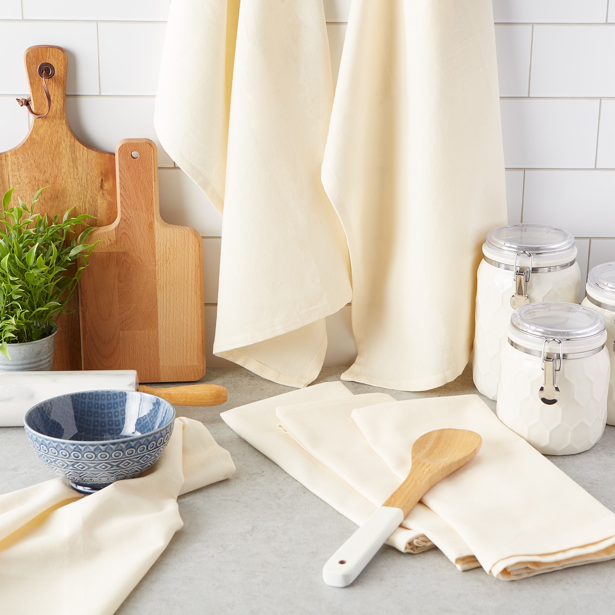 DII® Flat Woven Dishtowels