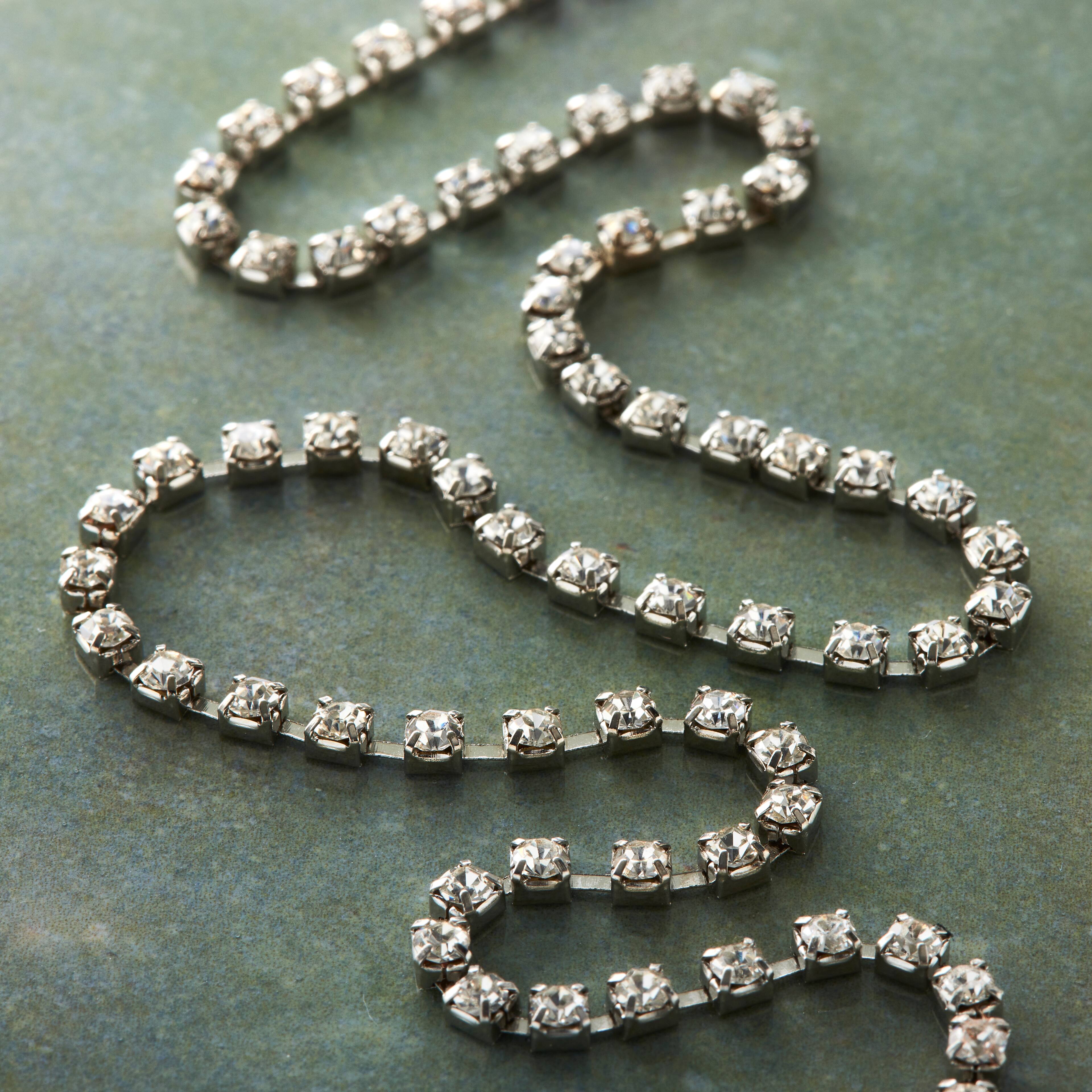 6 Pack: 2.5yd. Rhodium-Plated Cup Chain Spool by Bead Landing™