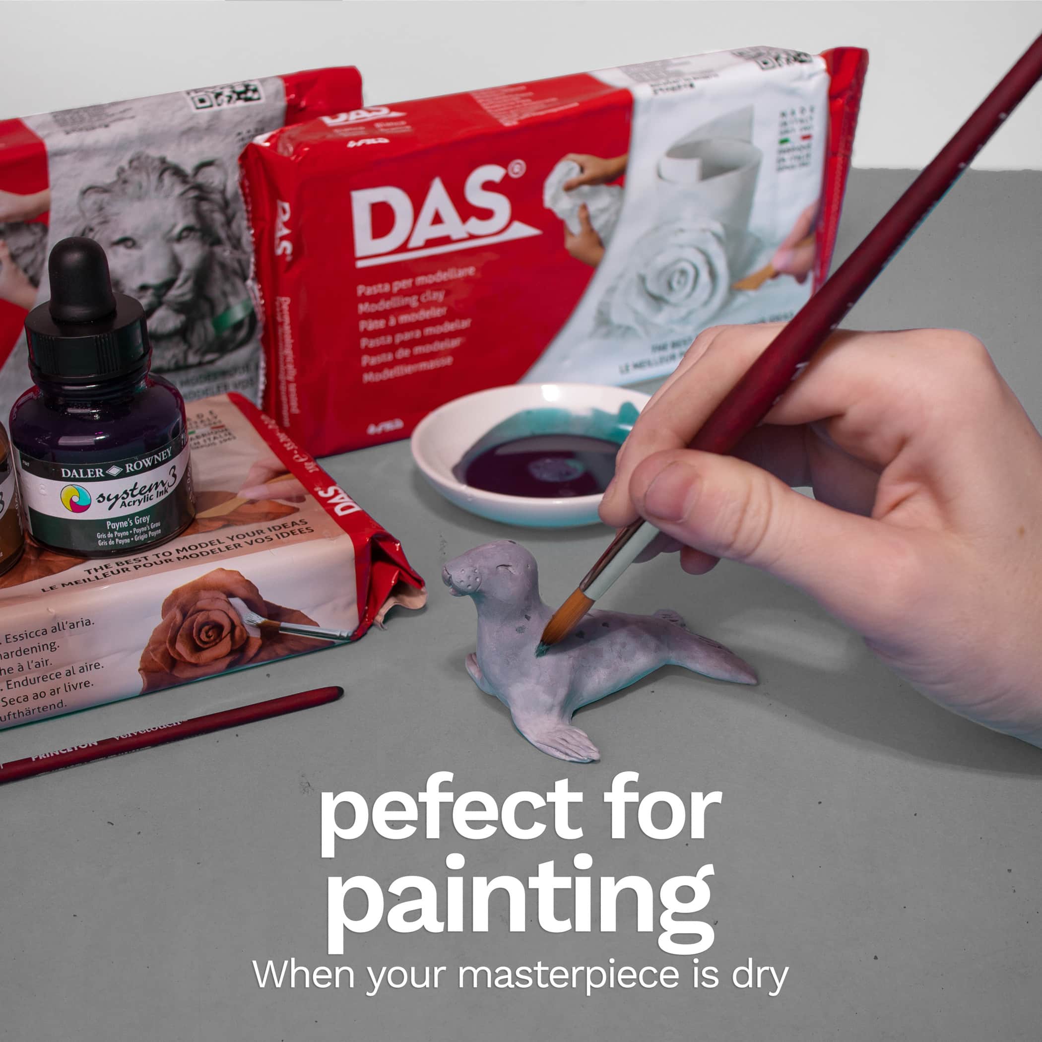 DAS Modeling White Clay Air Hardening