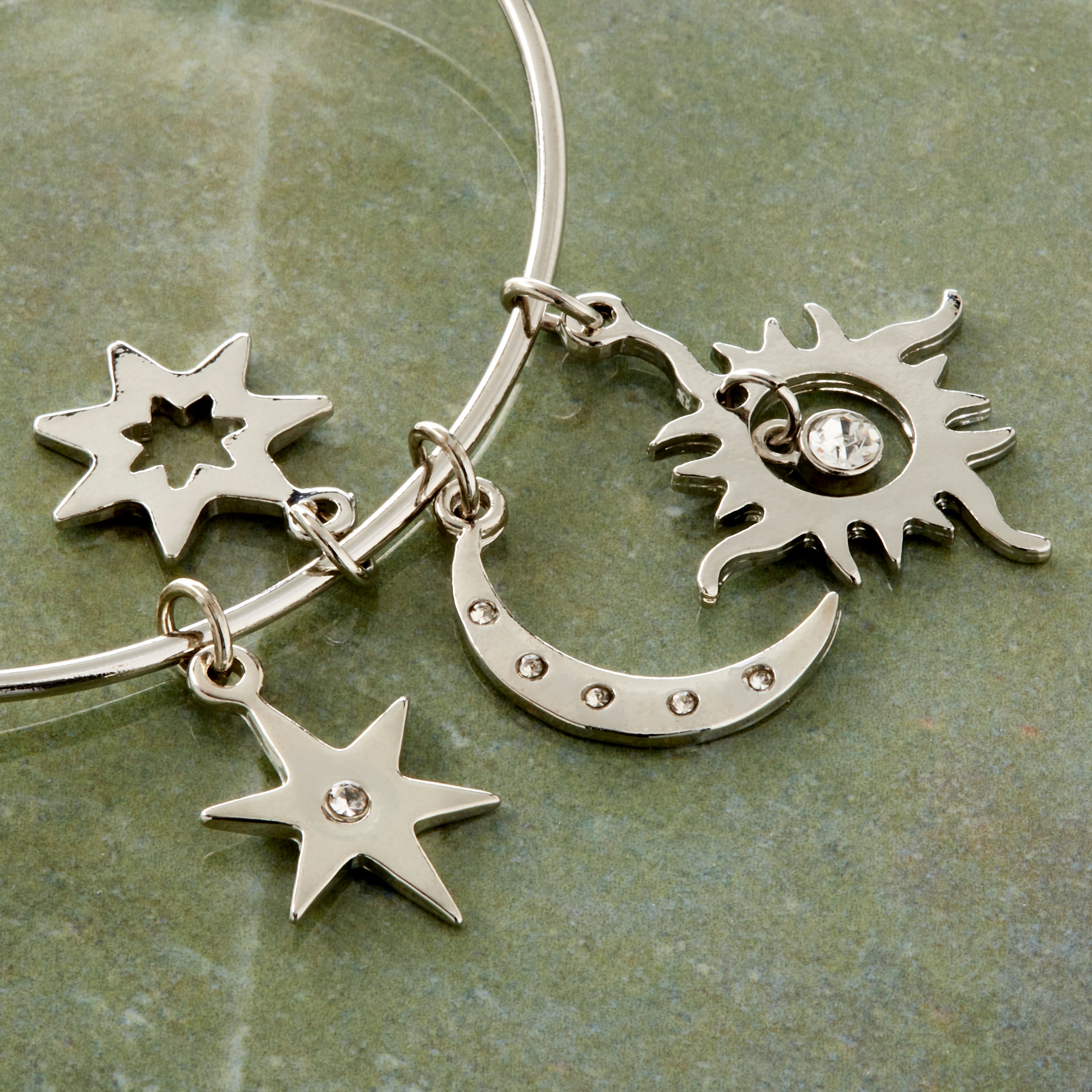 12 Packs: 4 ct. (48 total) Sun, Moon & Star Charms by Bead Landing™