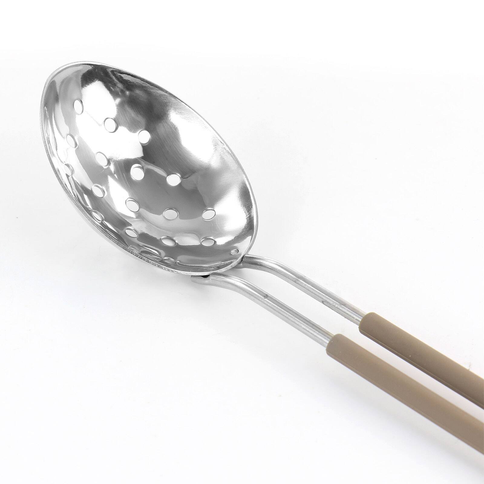 Martha Stewart Stainless Steel Slotted Spoon