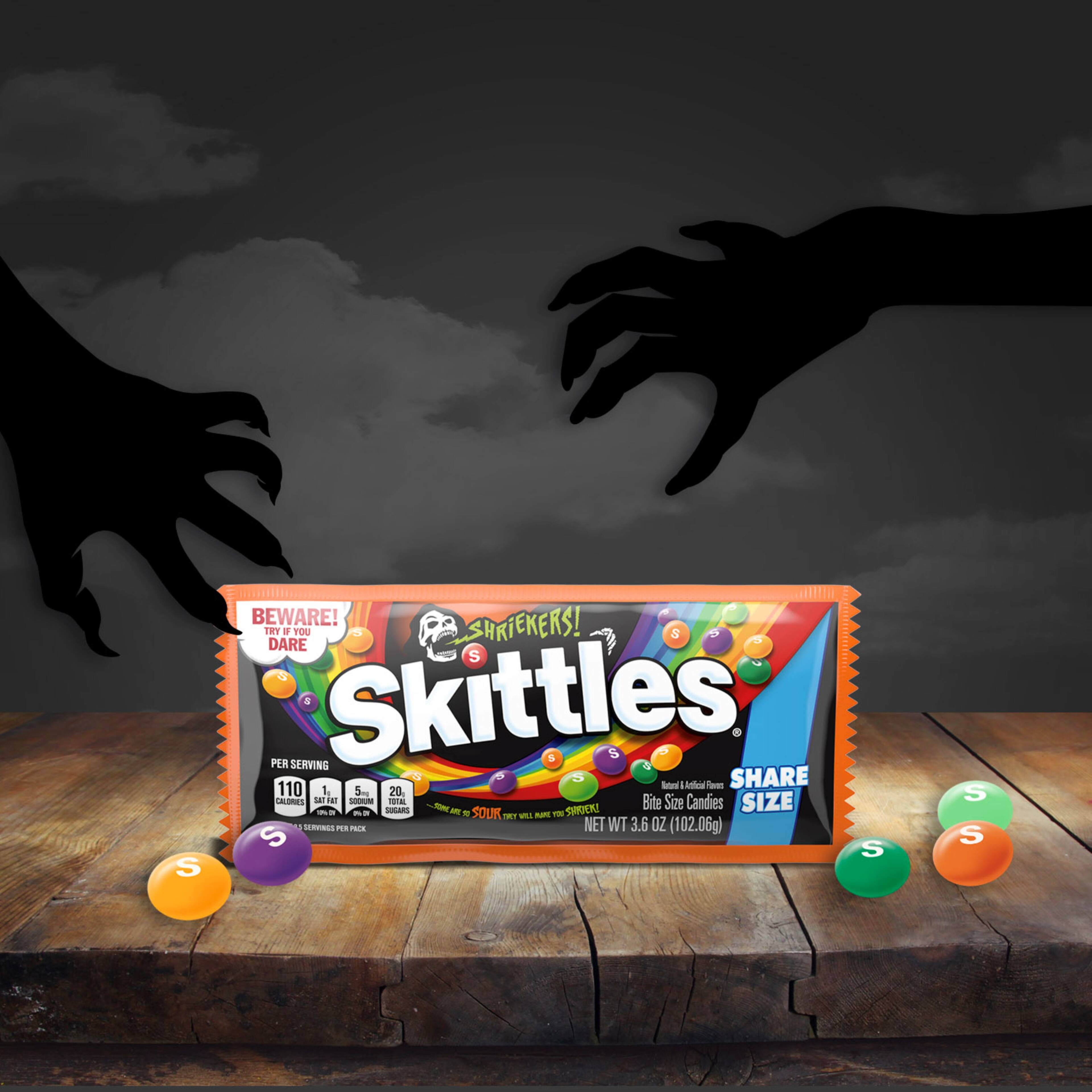 Skittles® Shriekers! Sour Bite Size Candy, 1.8oz.