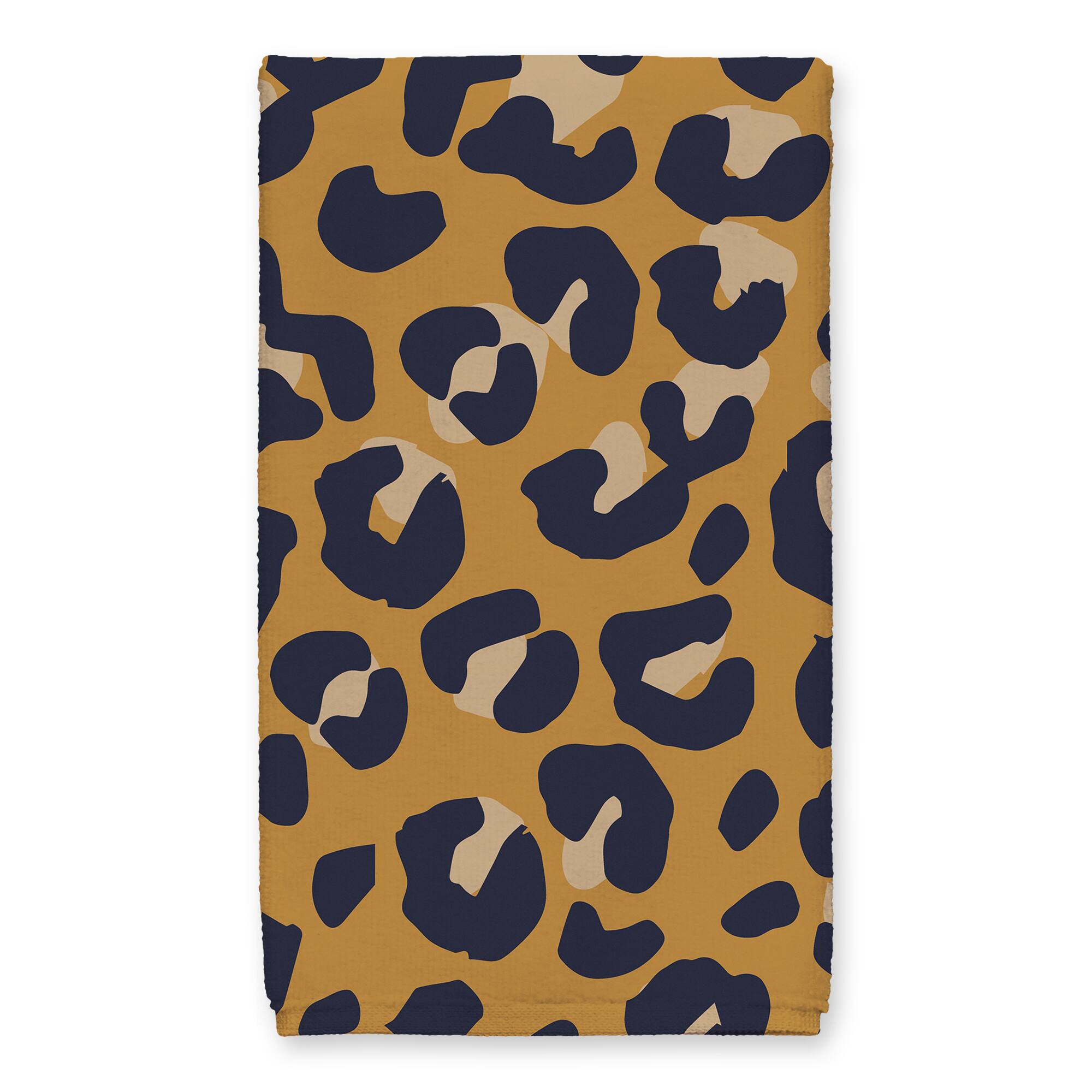 Good Cooking Vibes Only Leopard Tea Towel Set