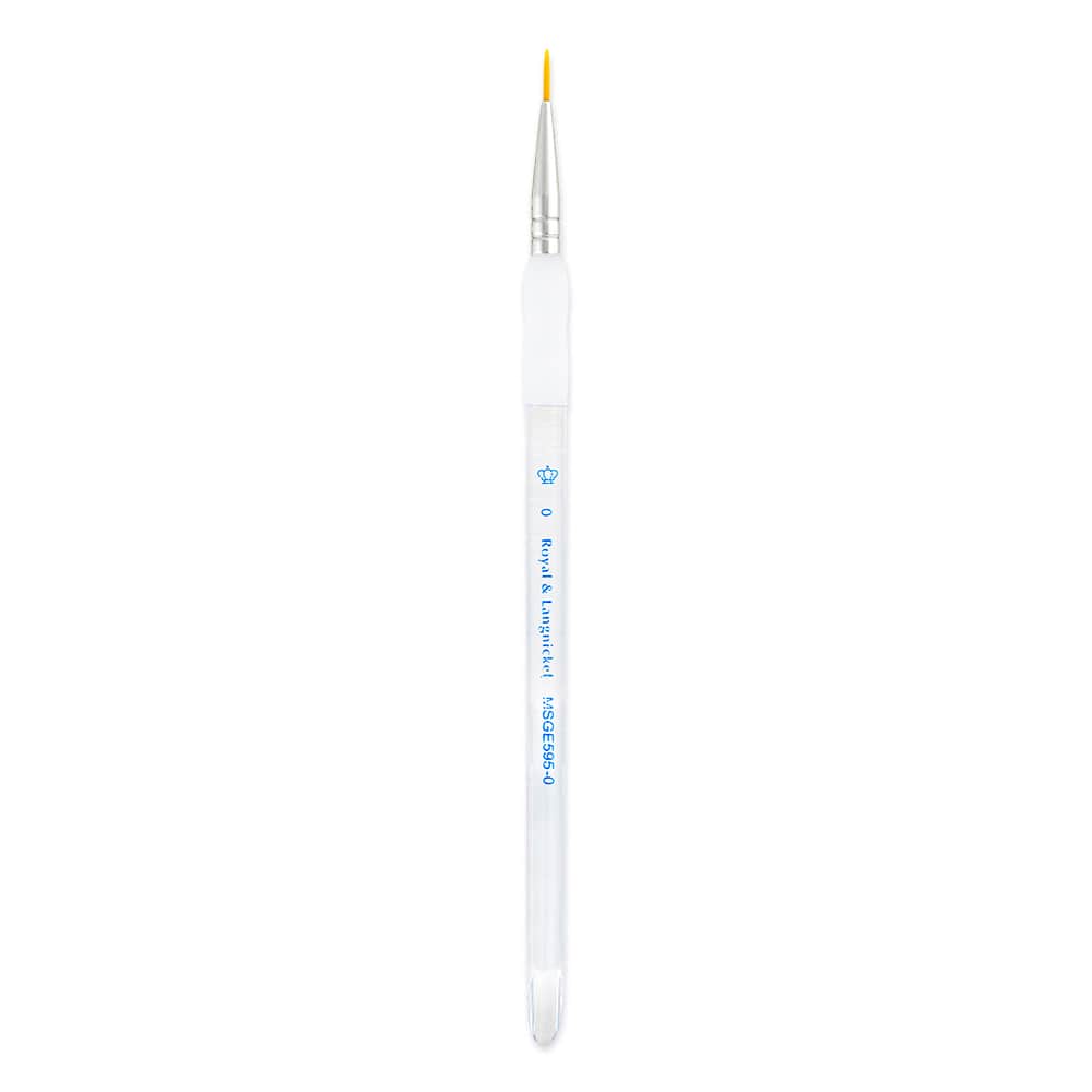 Royal & Langnickel® Soft-Grip™ Gold Taklon Short Liner Brush