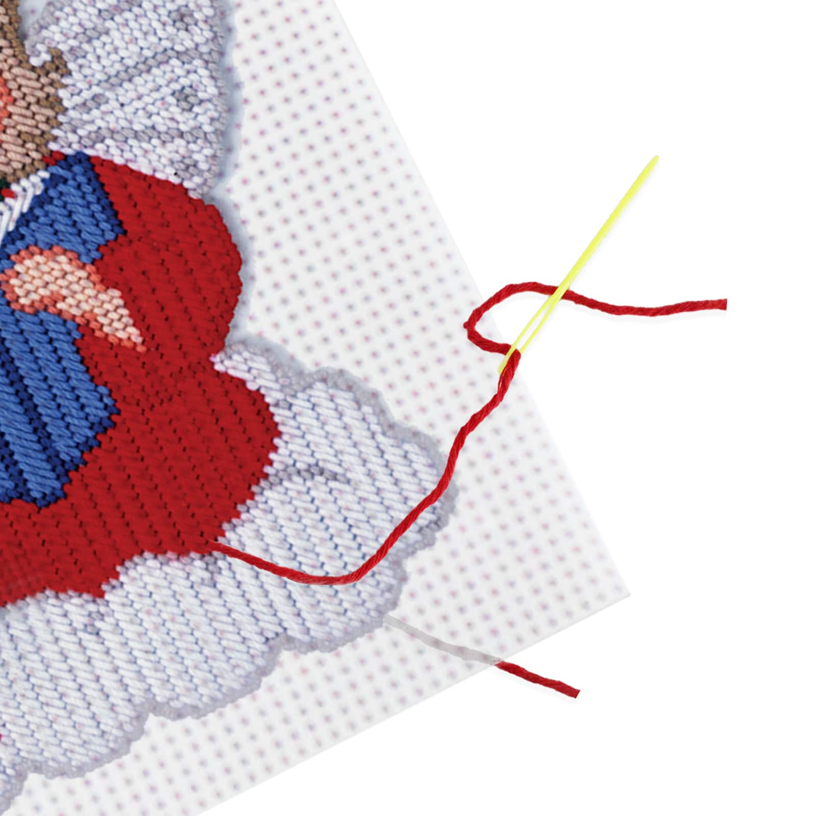 Toile de plastique perforée n°10 transparente de Loops & Threads