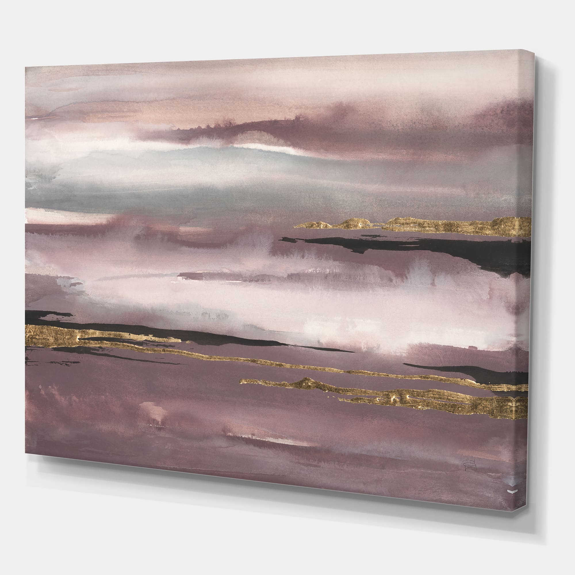 Designart - Purple Glam Storm IV