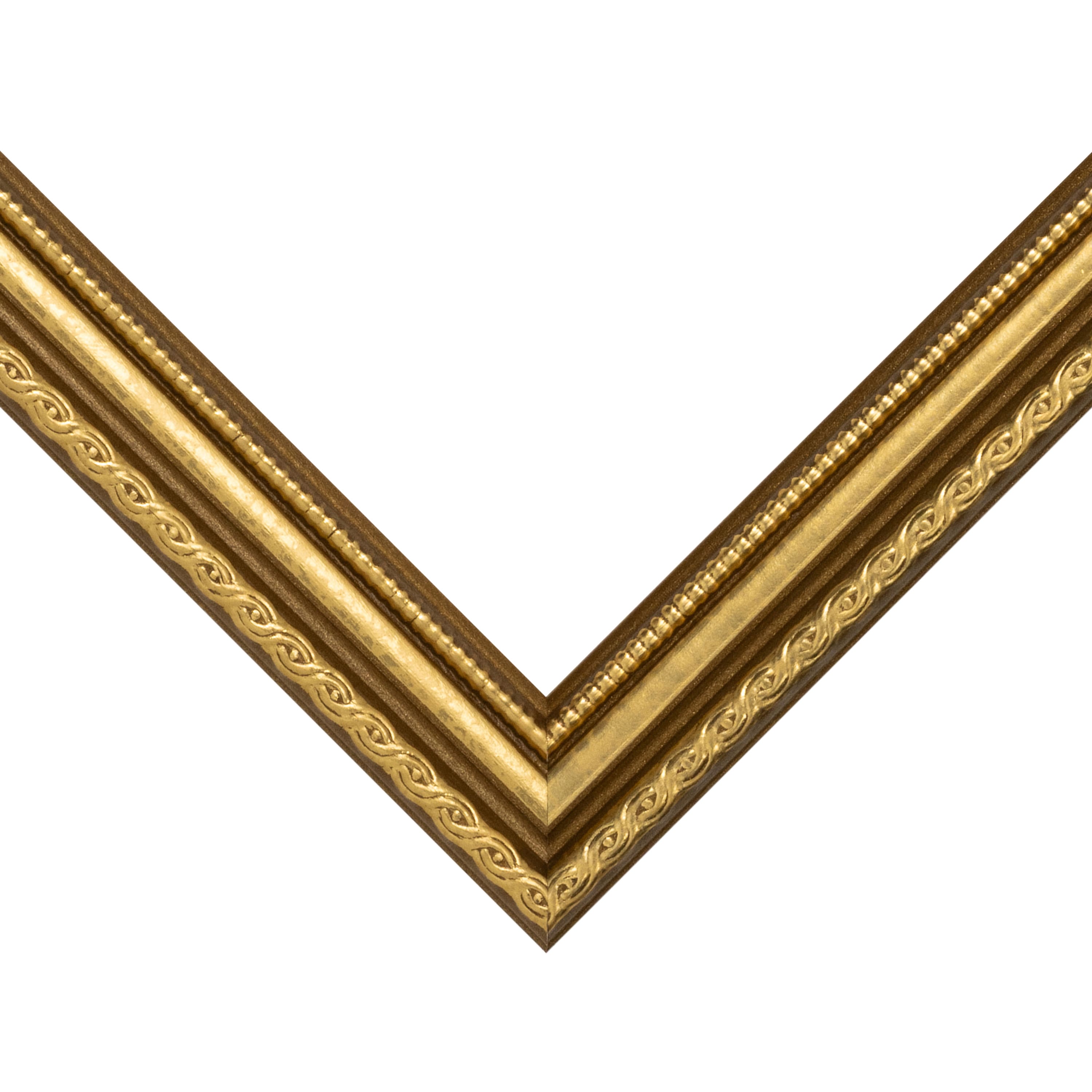 Frame USA American Value Medium Gold Single Image Picture Frame