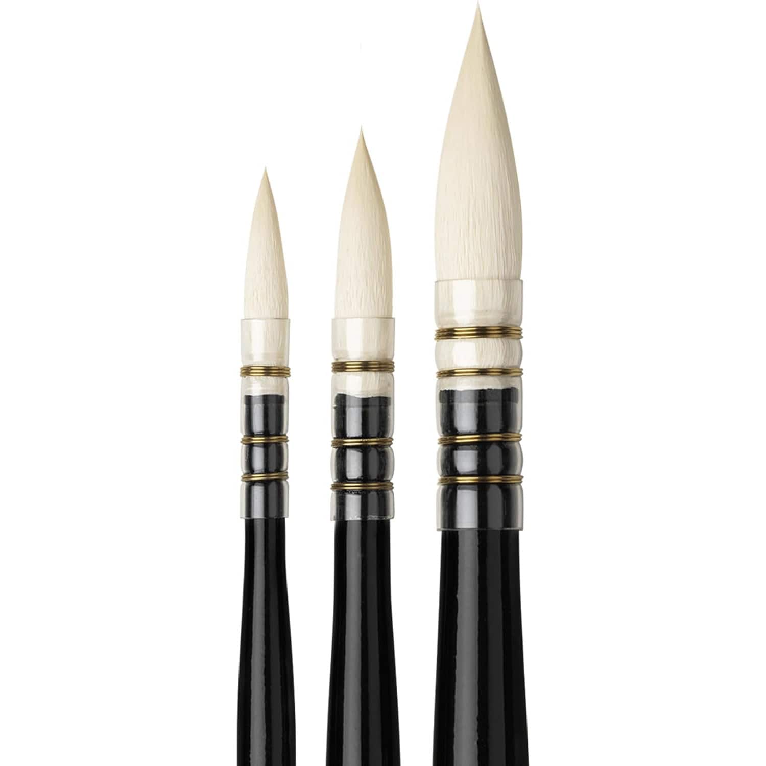 da Vinci CASANEO Viktoria Kagalovska Artist Signature 3 Piece Round Brush Set