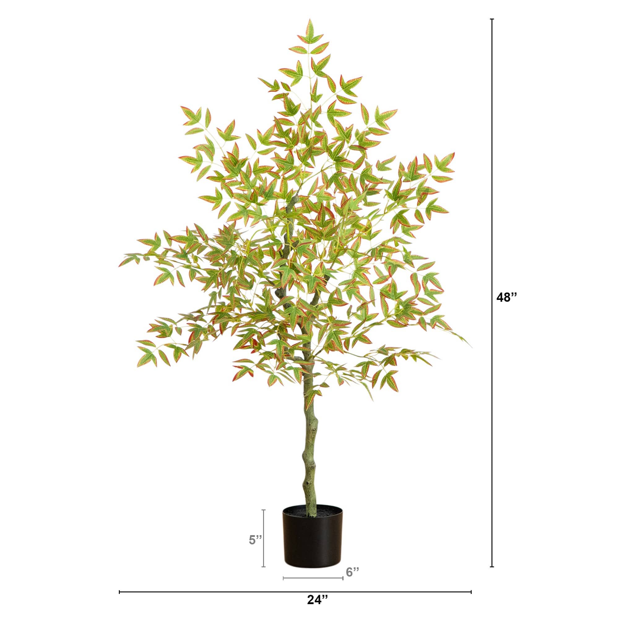 4ft. Autumn Nandina Artificial Fall Tree