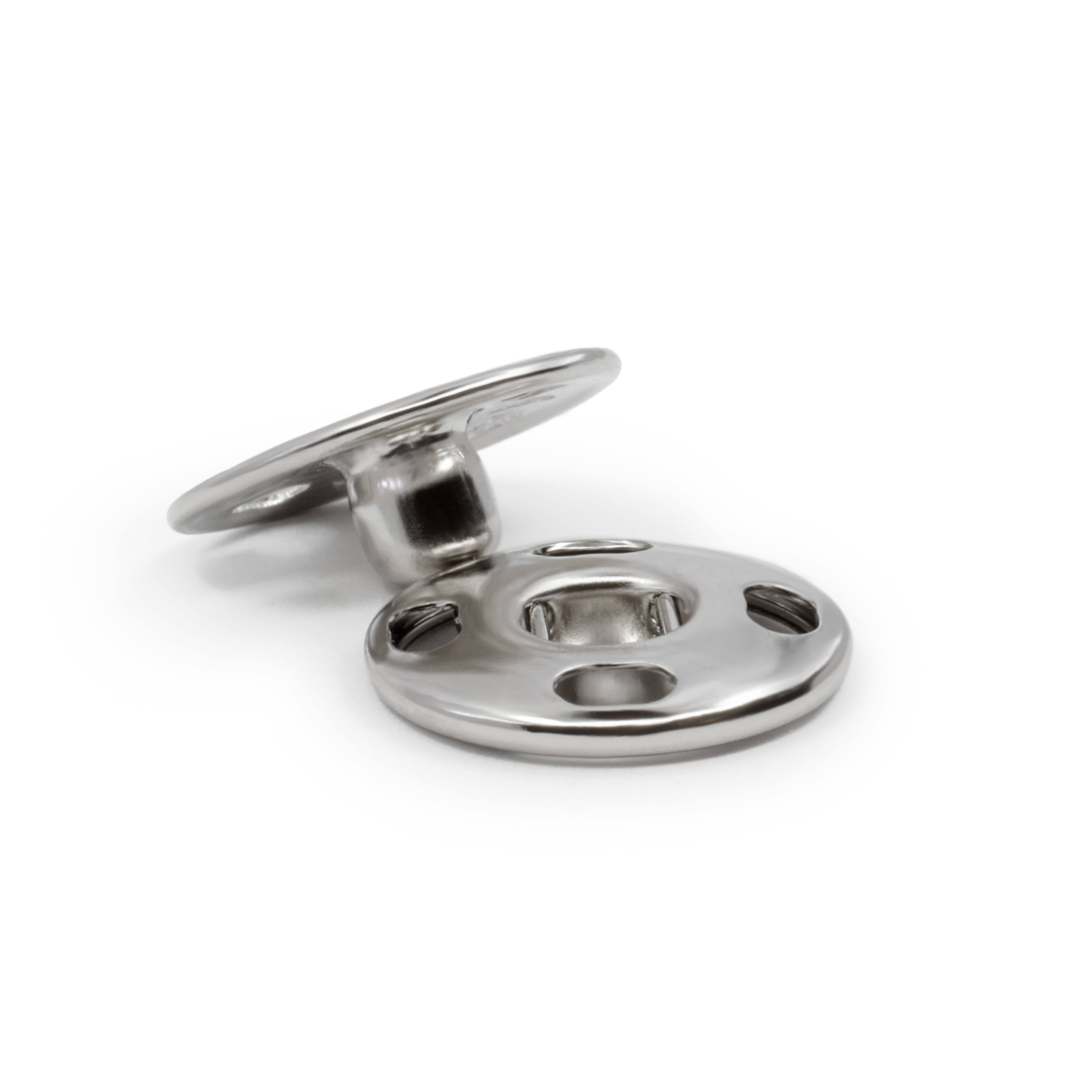 Dritz® 1/2" Silver Sew-On Snaps, 48 Sets