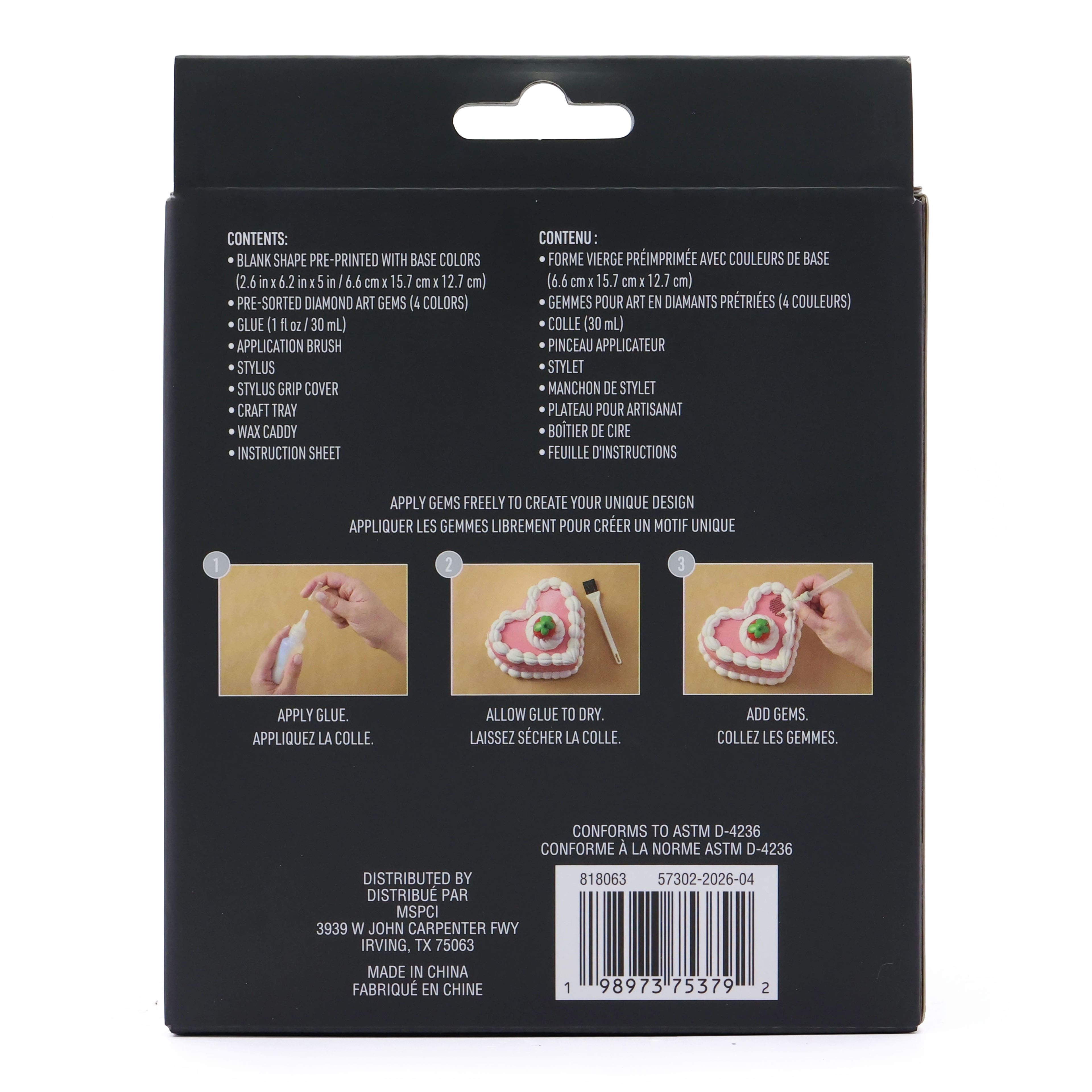6.25" Cute Dachshund 3D Diamond Art Kit by Make Market®