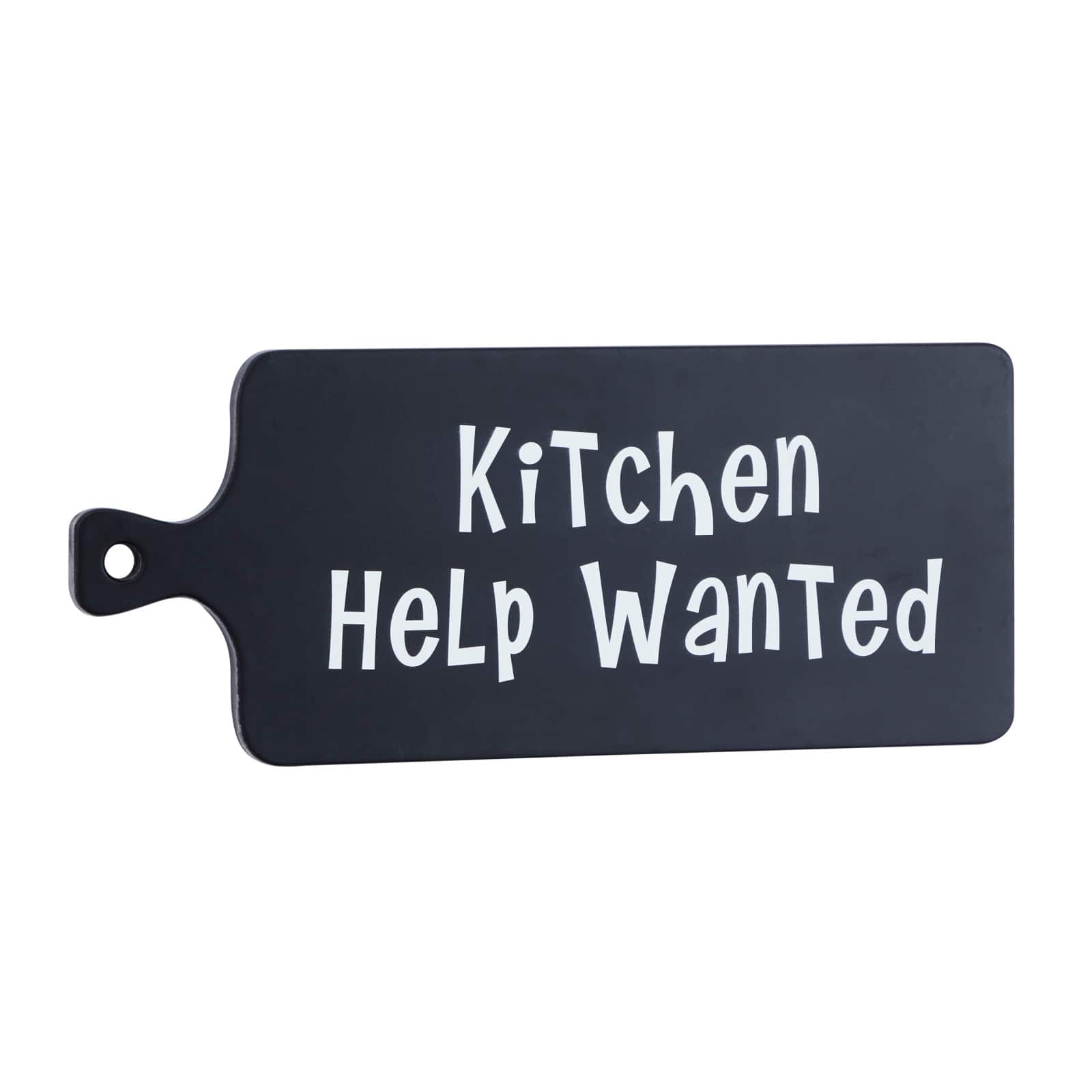Black MDF Modern Farmhouse Wall Decor, 10" x 24" x 1"