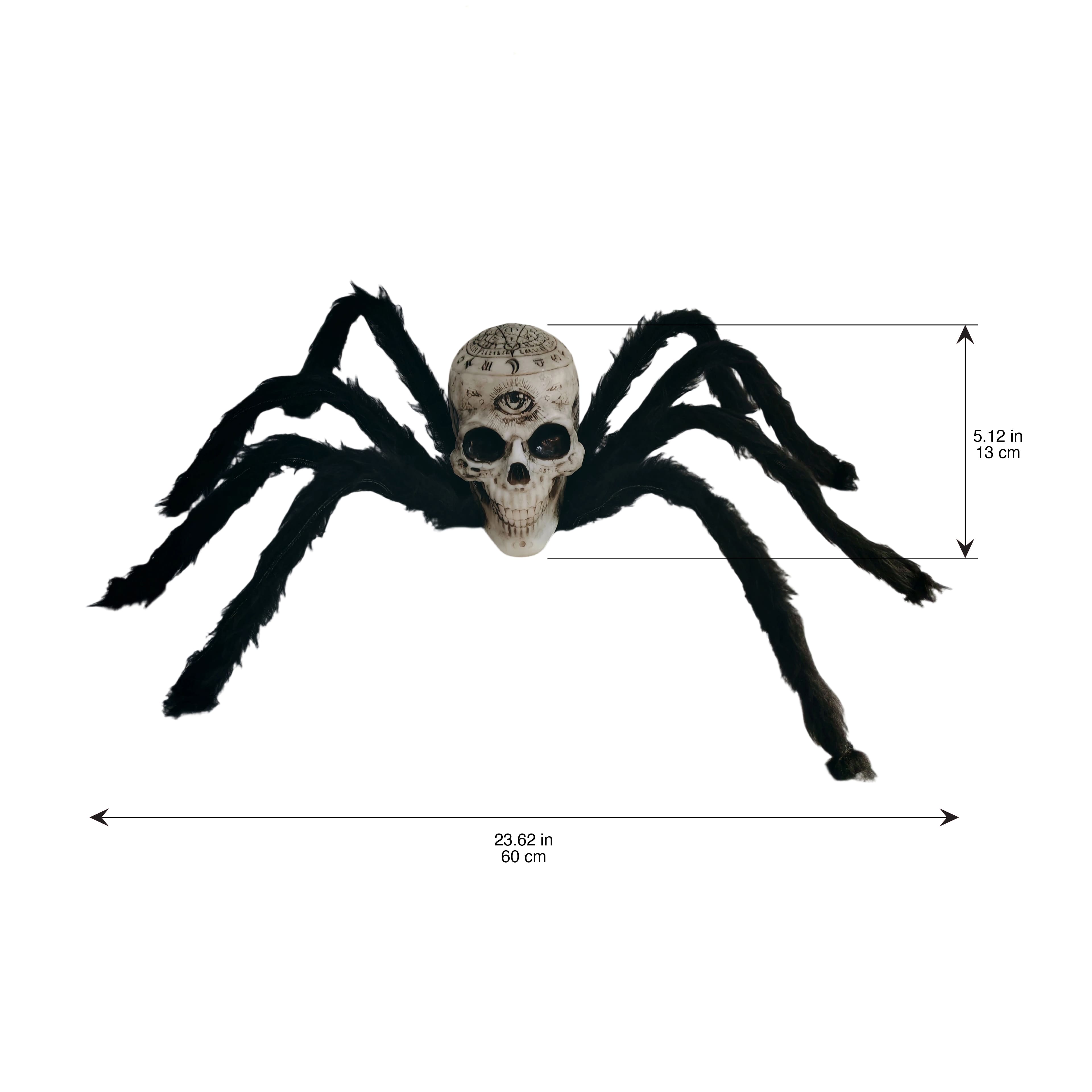 23.5" Skull Spider Tabletop Décor by Ashland®