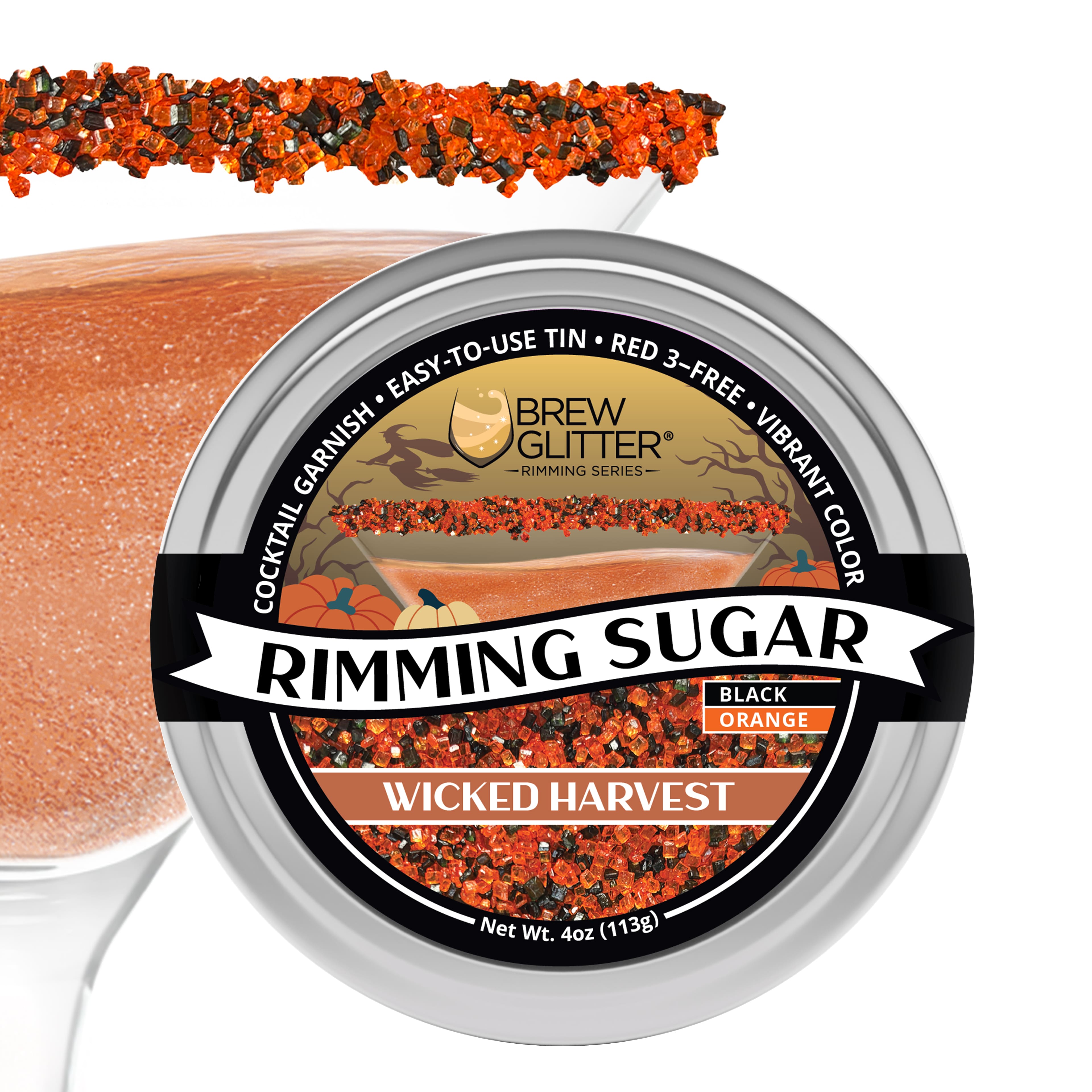 Bakell® Brew Glitter® Wicked Harvest Rimming Sugar