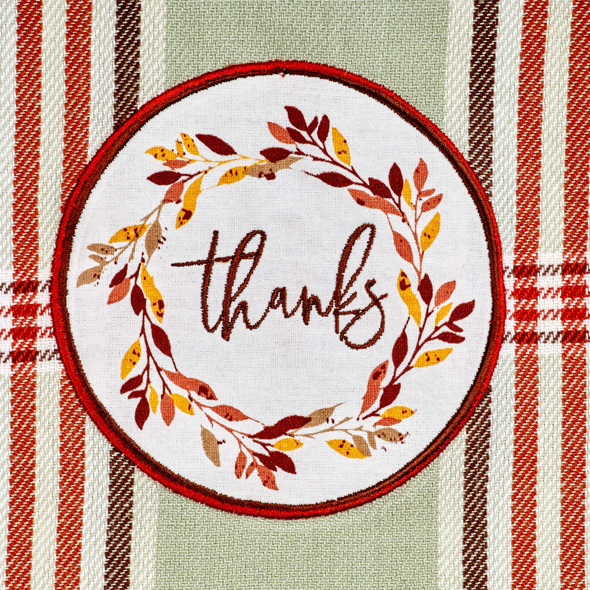 DII® Plaid Thanksgiving Cozy Picnic Dishtowel Set