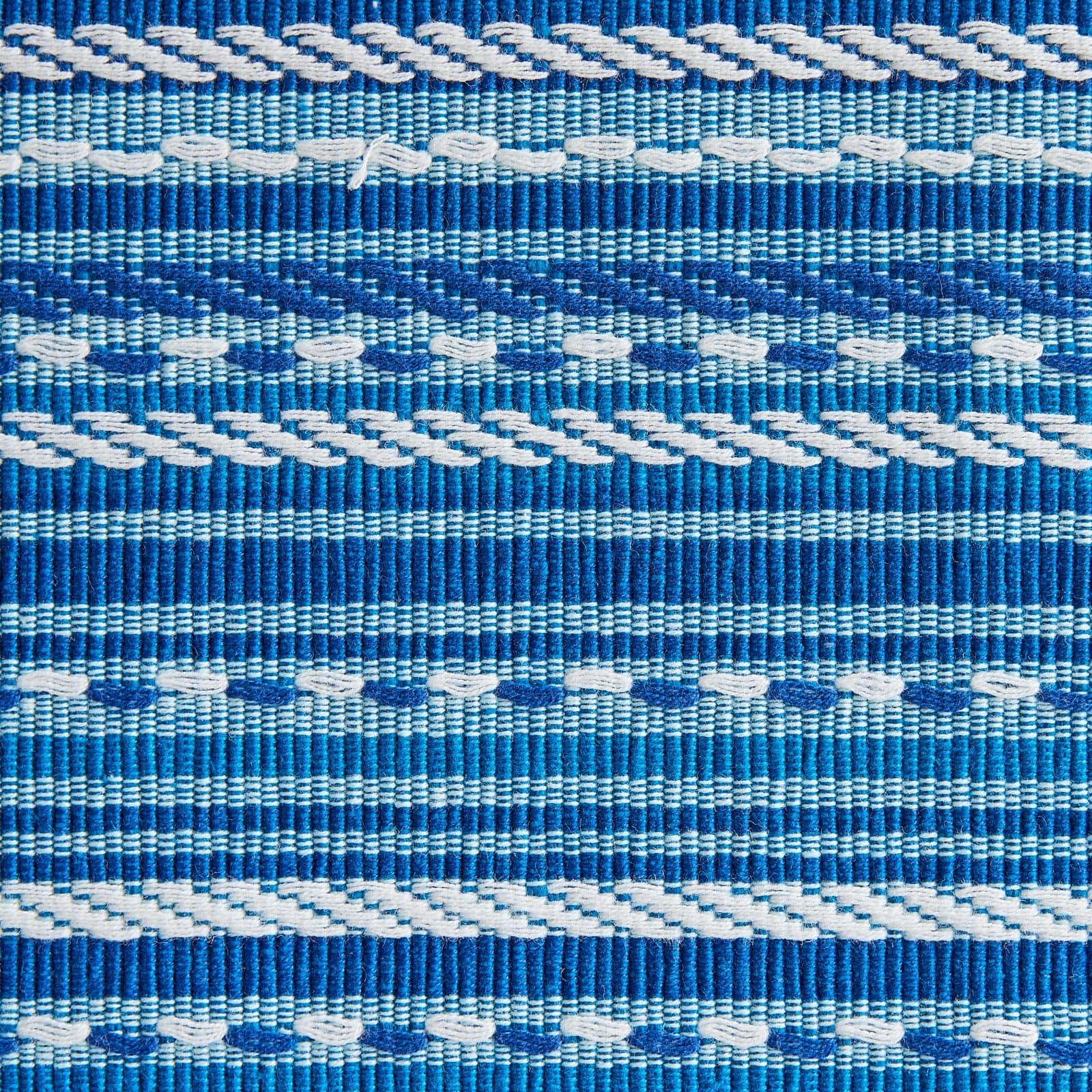 DII® Blue Tonal Stripe With Fringe Placemats, 6ct.