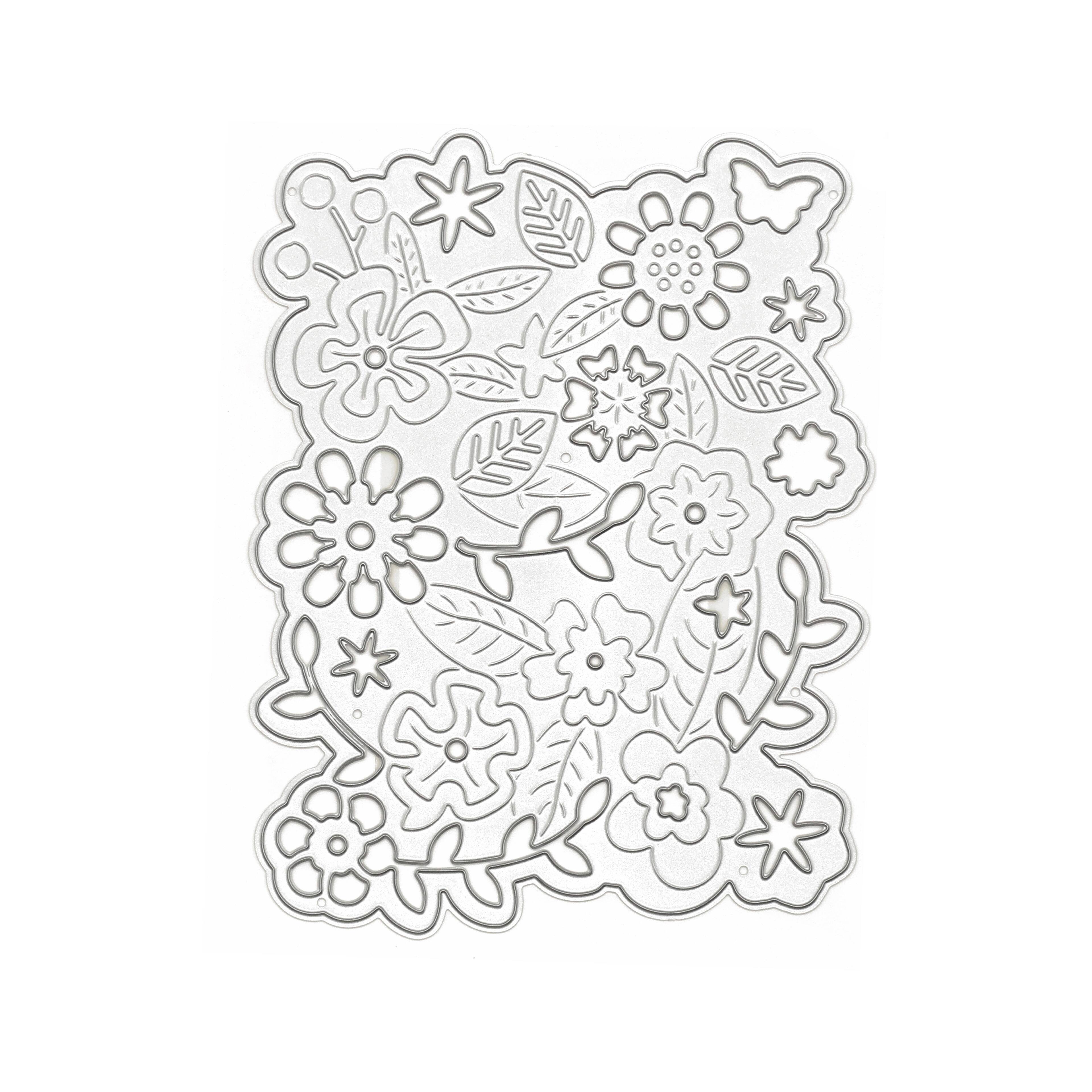 6 Pack: Flower Background Cutting Die by Recollections™