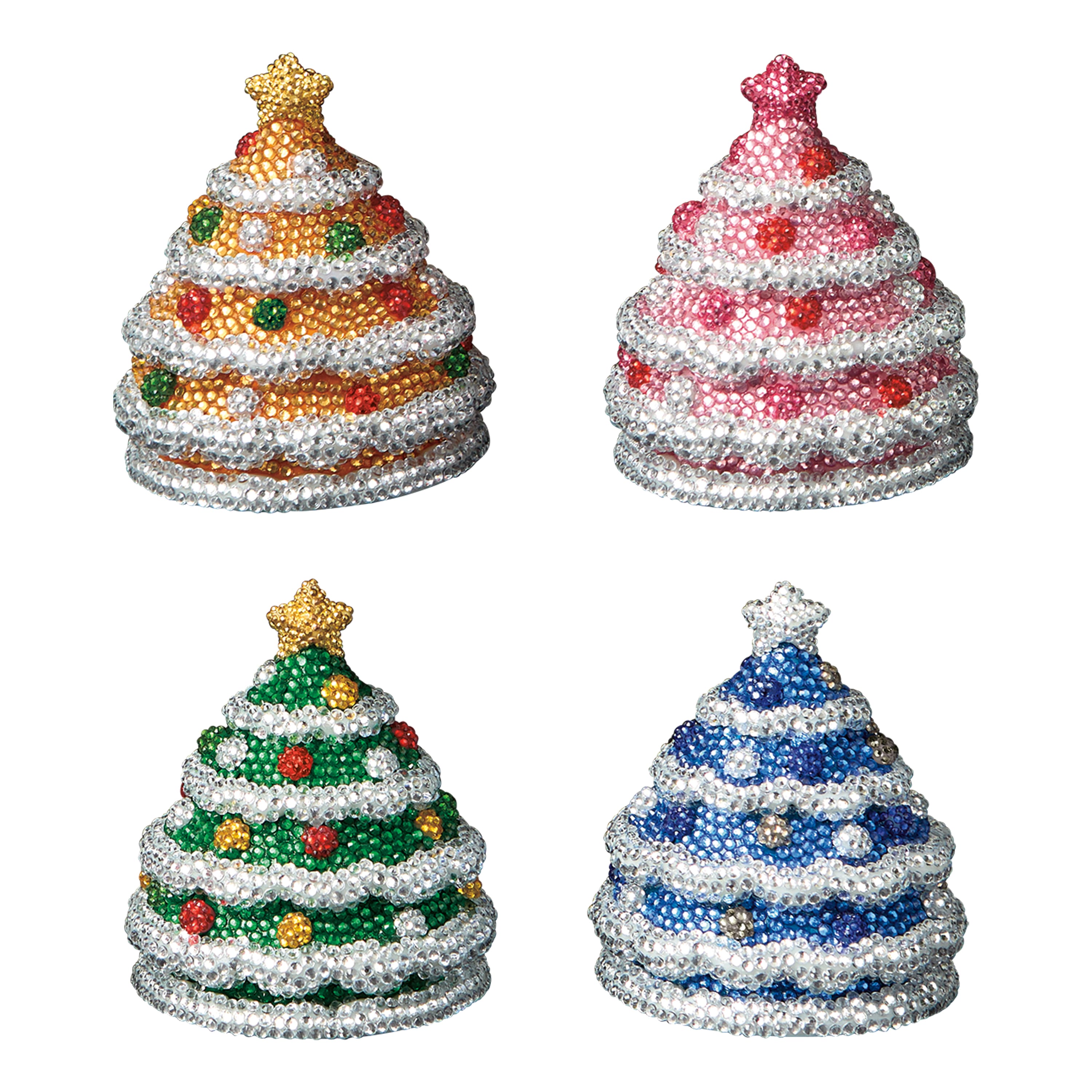3D Christmas Tree Mystery Diamond Art Kit by Make Market®