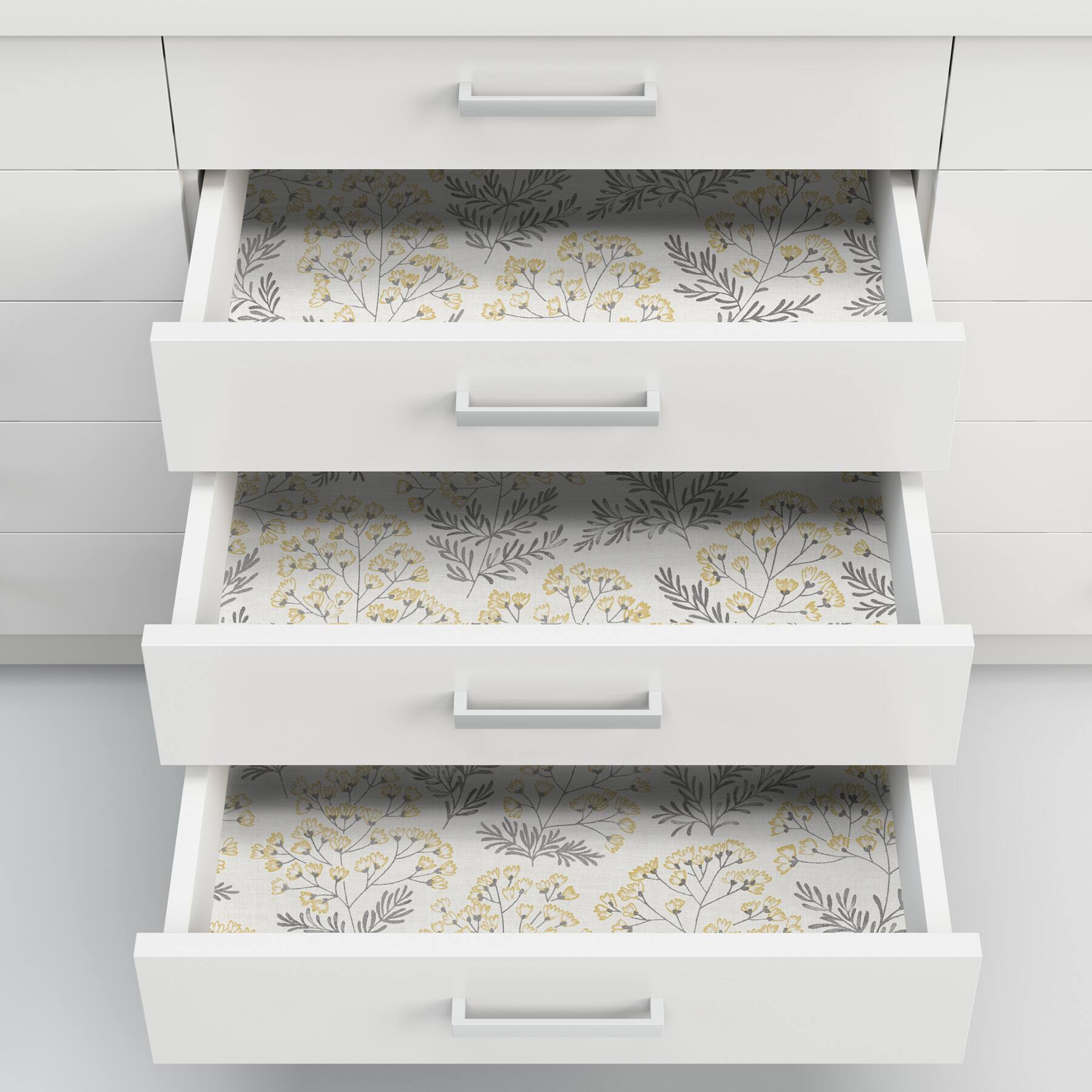 NuWallpaper Yellow Wethersfield Peel & Stick Wallpaper