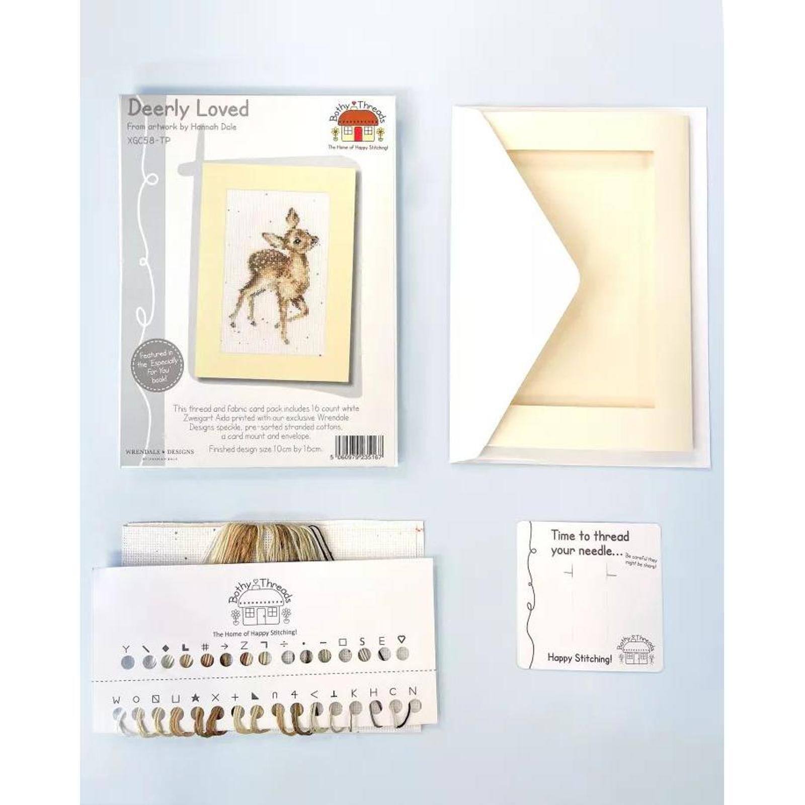 Bothy Threads Deerly Loved Thread Counted Cross Stitch Kit