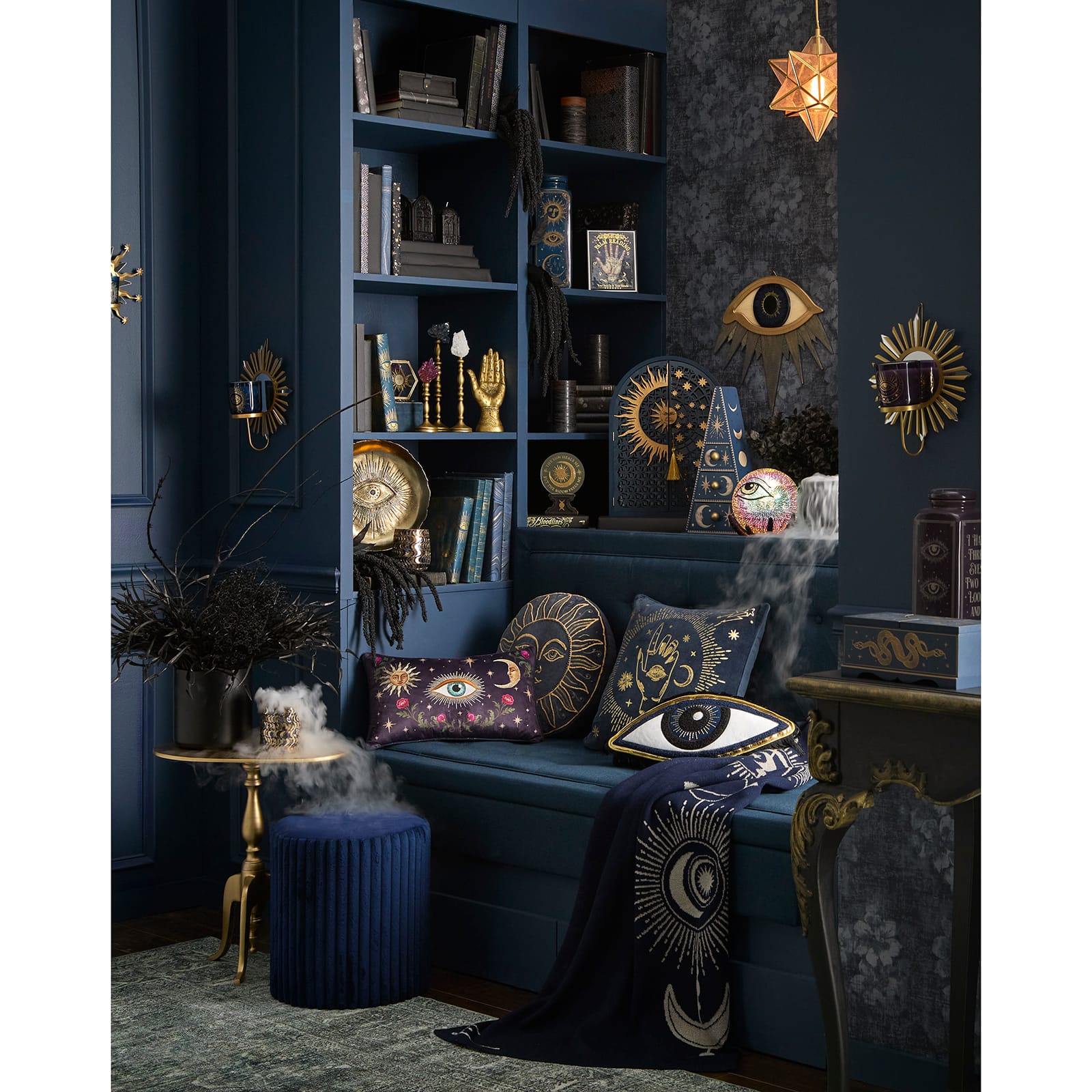 50" x 60" Navy Celestial Throw by Ashland®