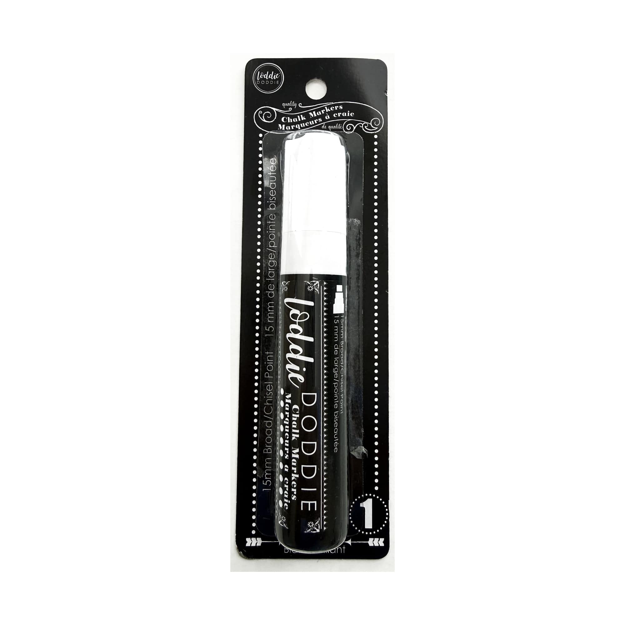 Loddie Doddie 15mm Tip White Chalk Marker