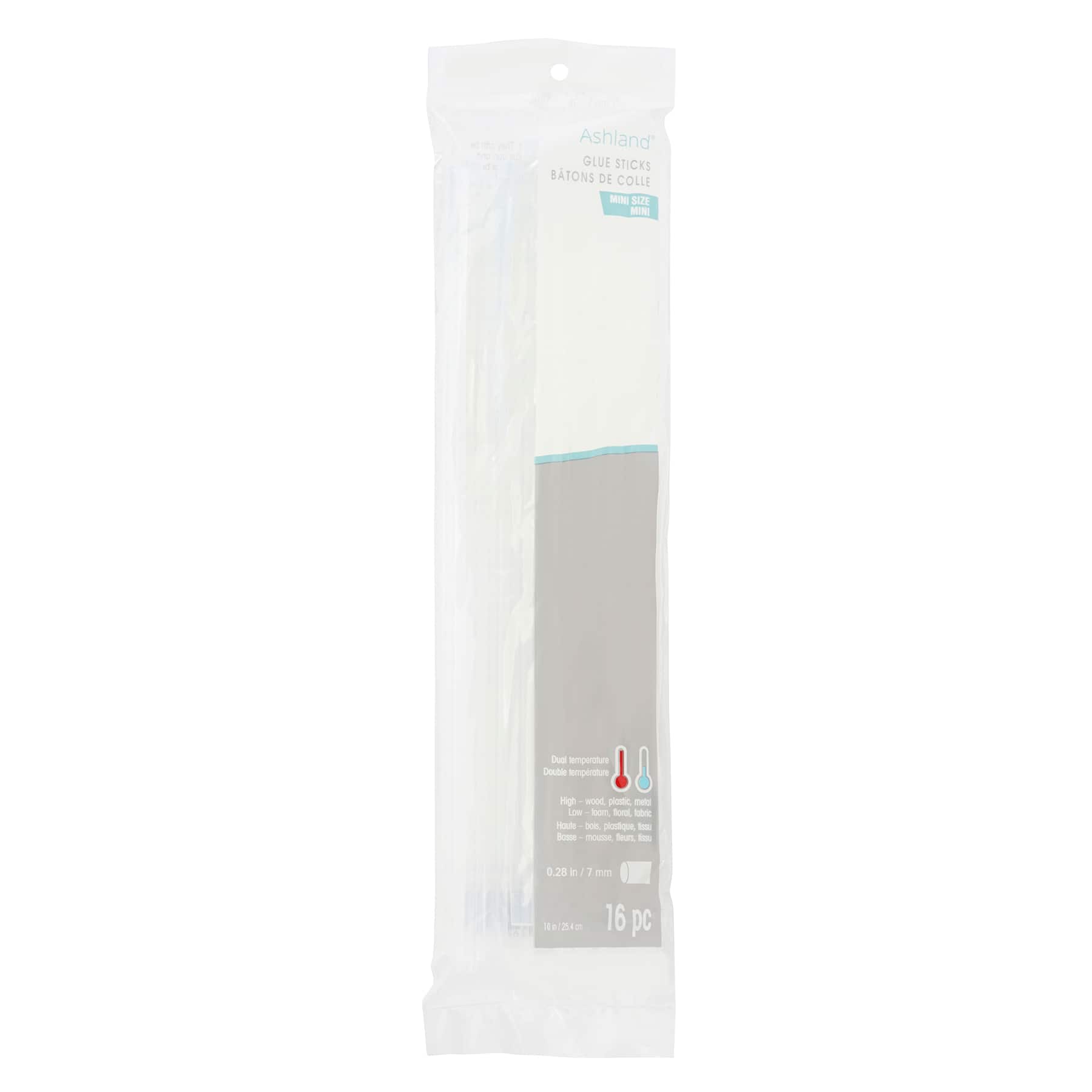 12 Packs: 16 ct. (192 total) Mini Dual Temperature Glue Sticks by Ashland®