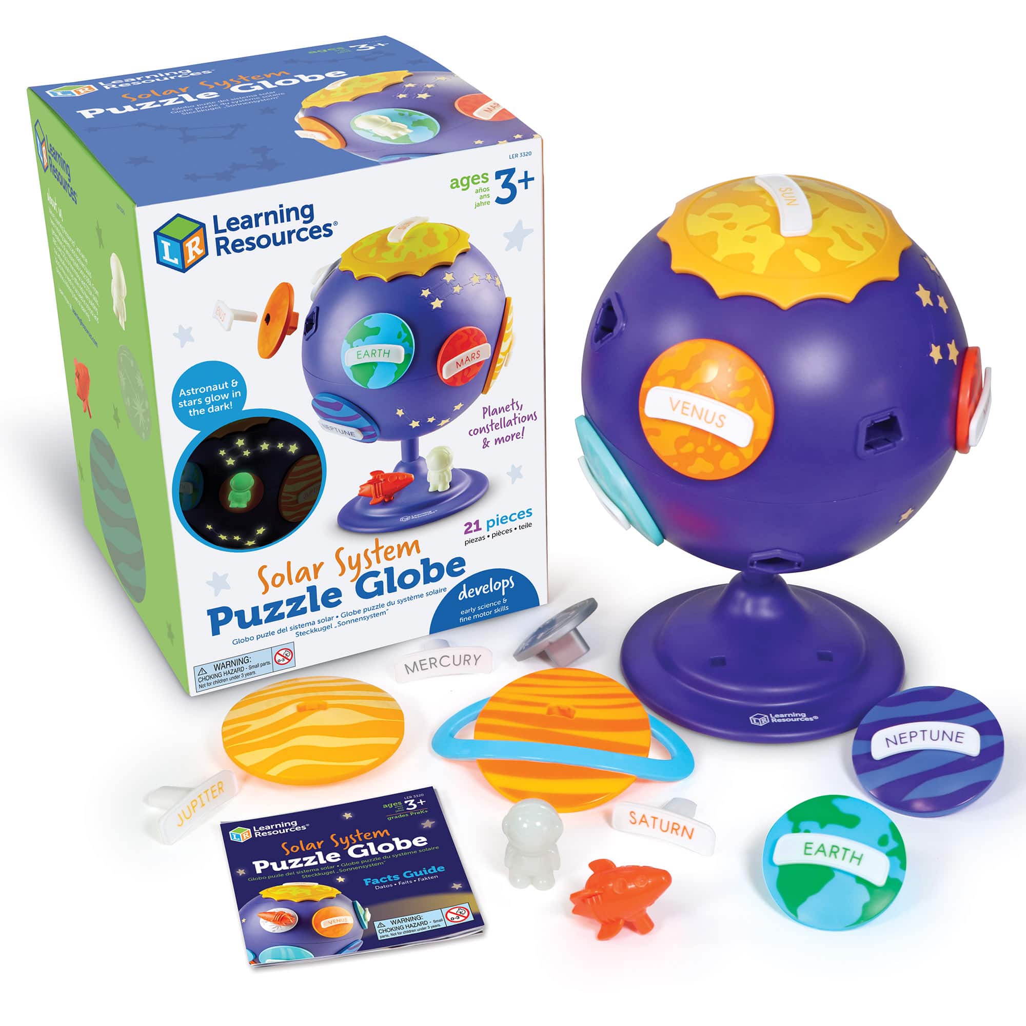 Learning Resources Solar System Puzzle Globe