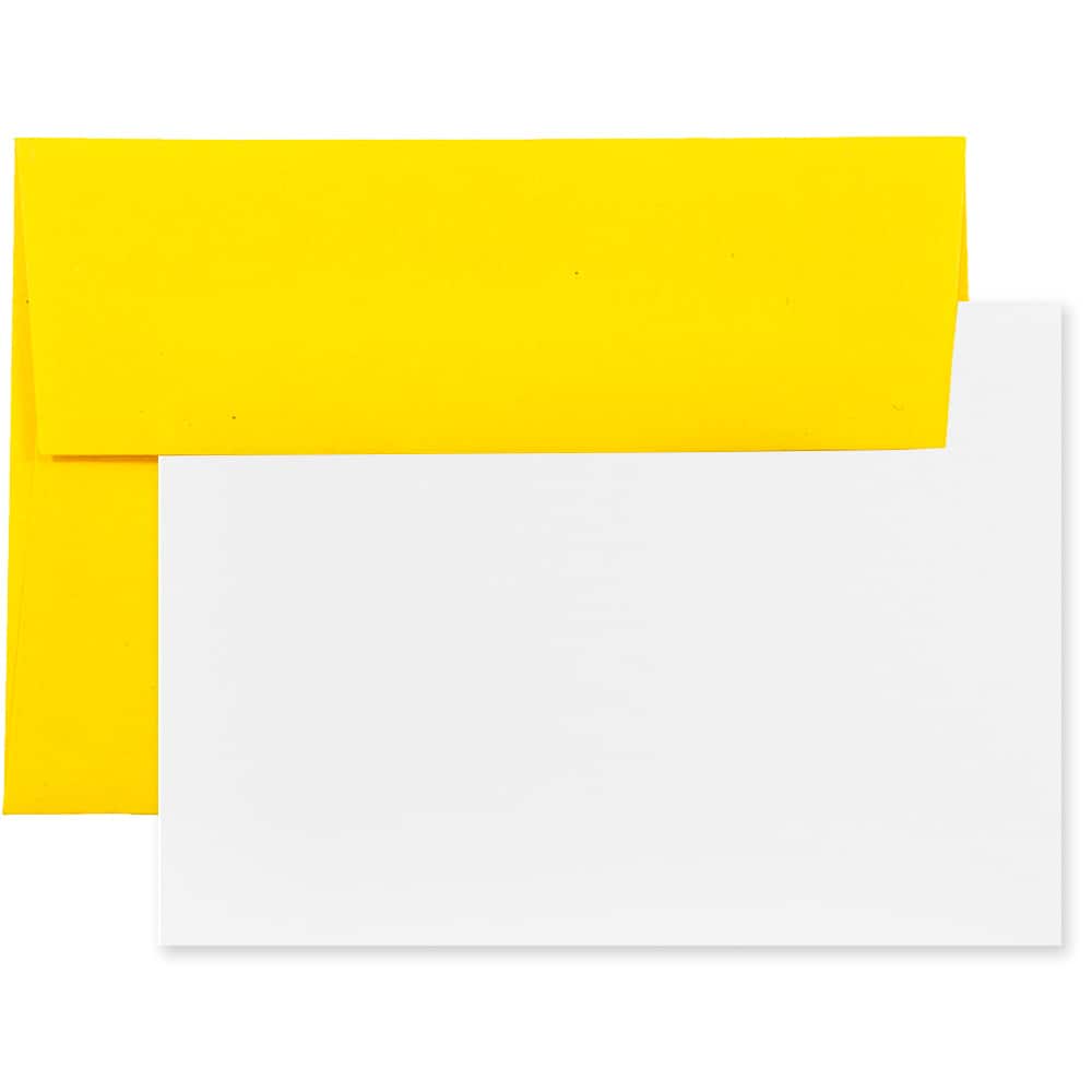 JAM Paper A2 Brite Hue Blank Greeting Cards & Envelopes