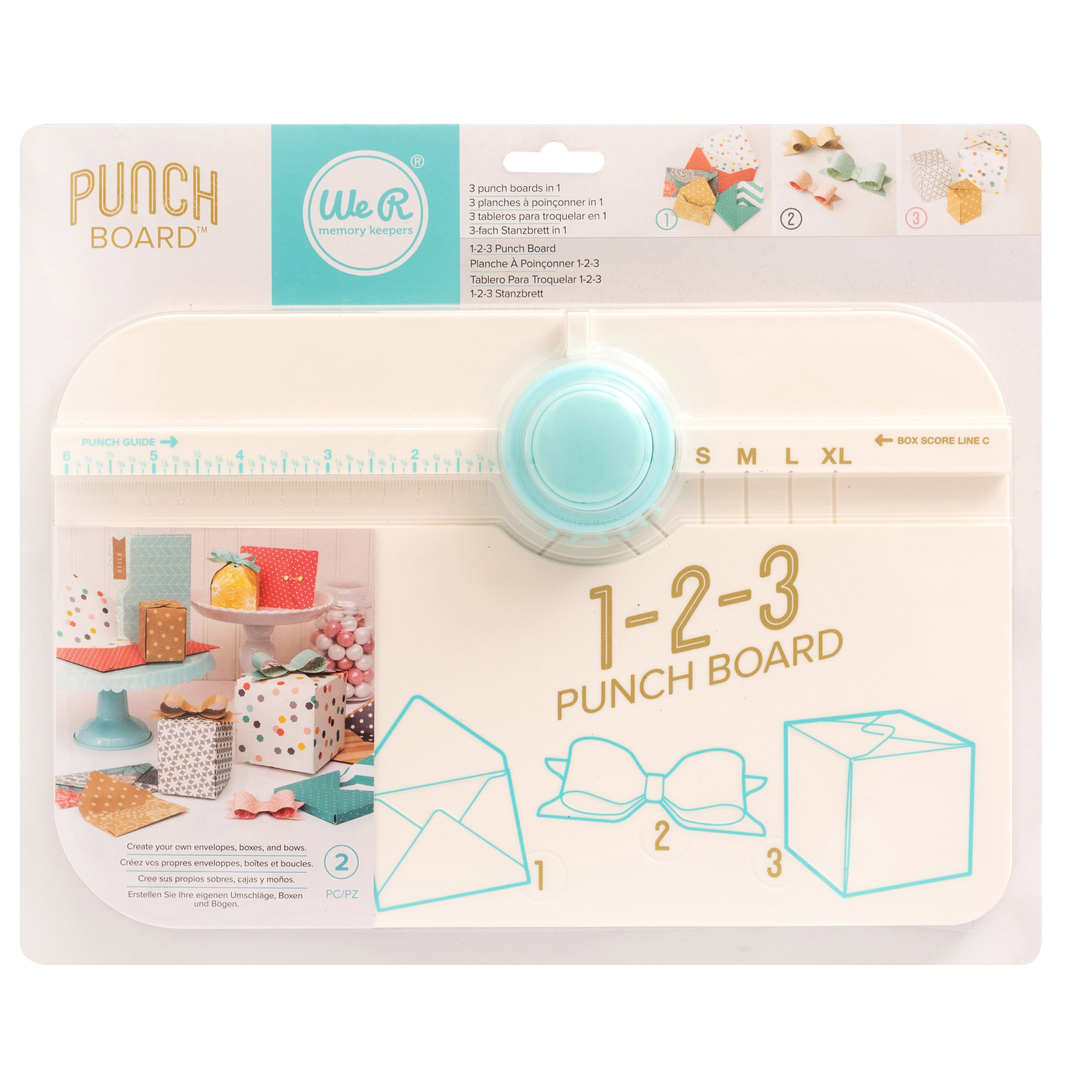 We R Memory Keepers Punch Board-1-2-3