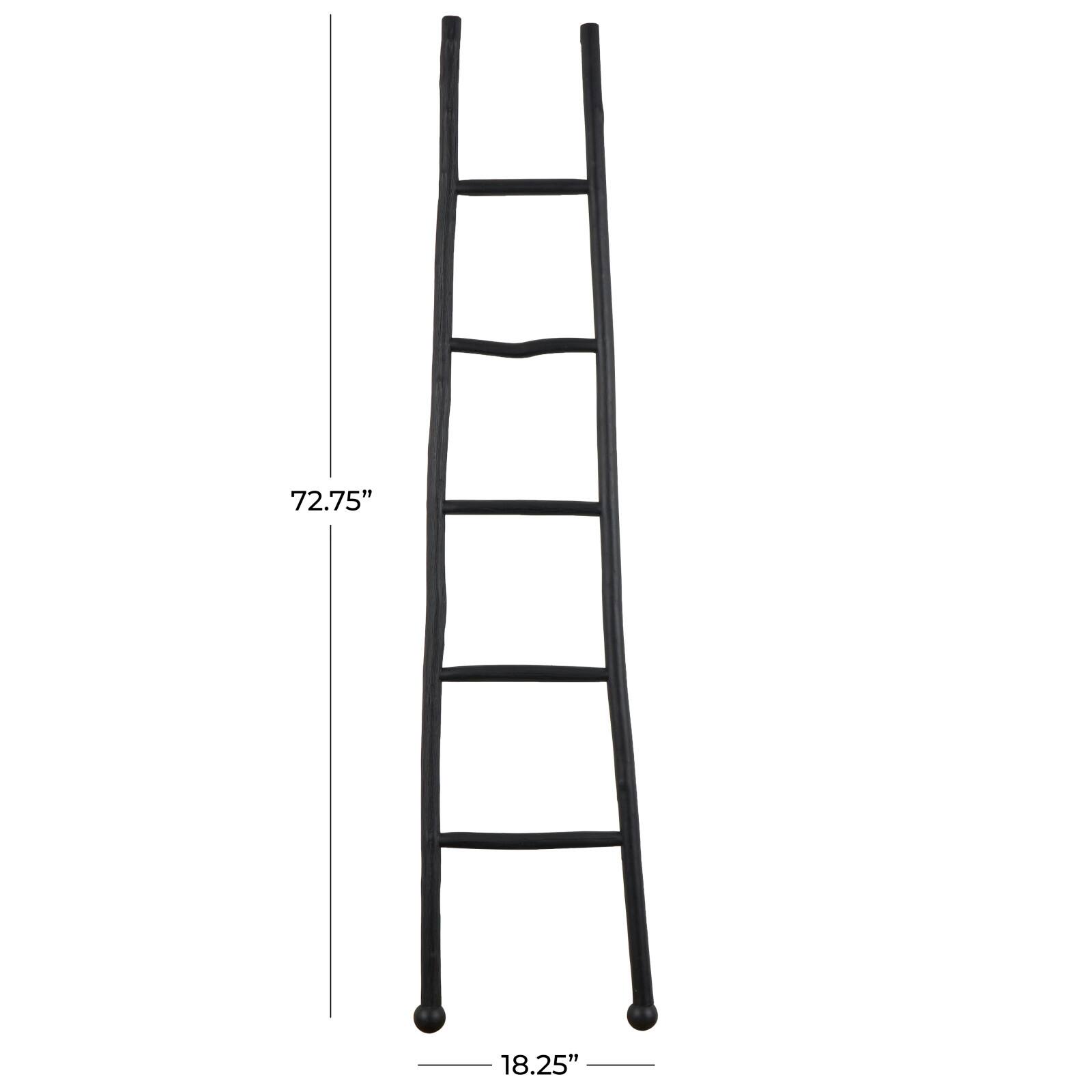 6ft. Handmade Slanted Wood Ladder