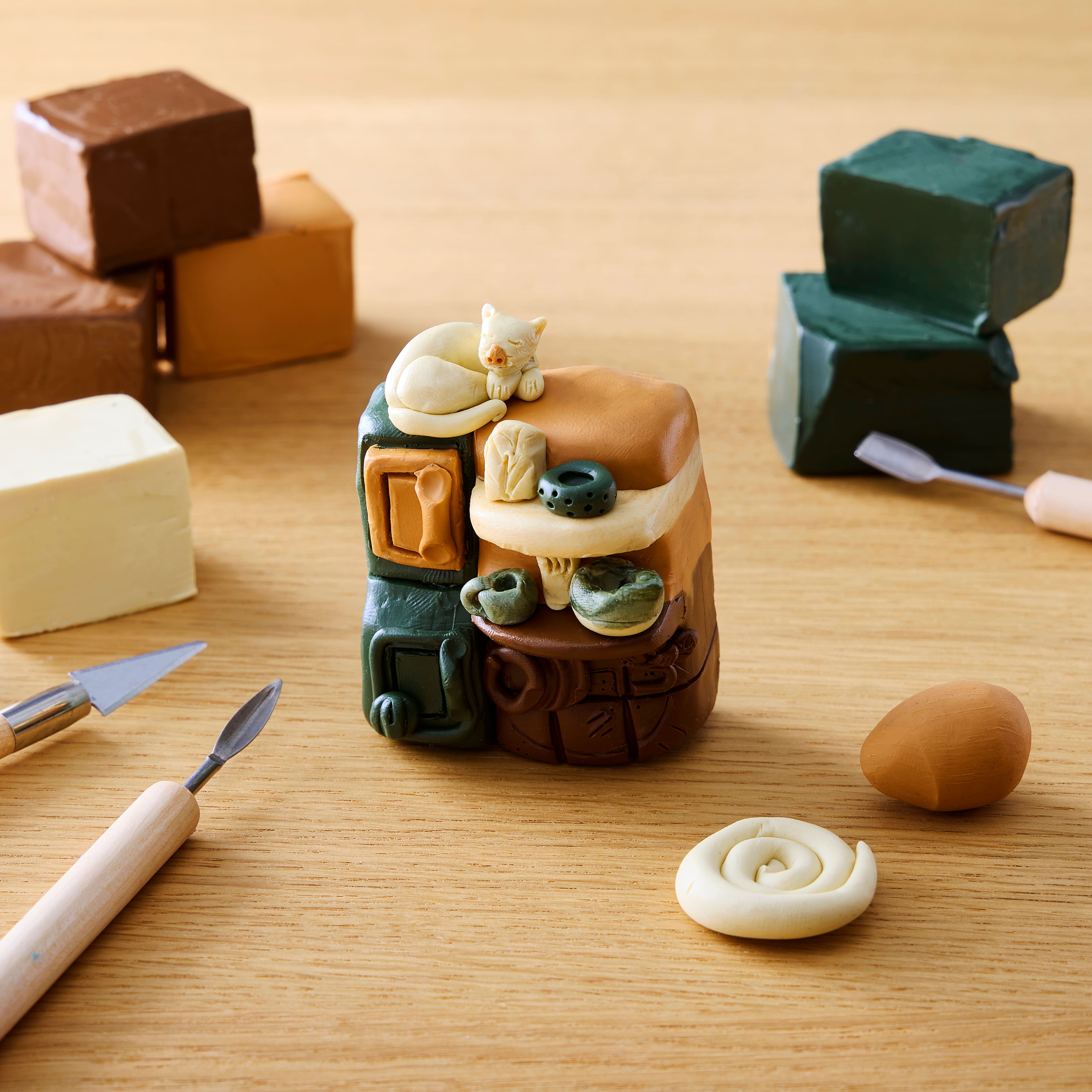 12 Pack: Earth Colors Plastalina Modeling Clay Set by Craft Smart®