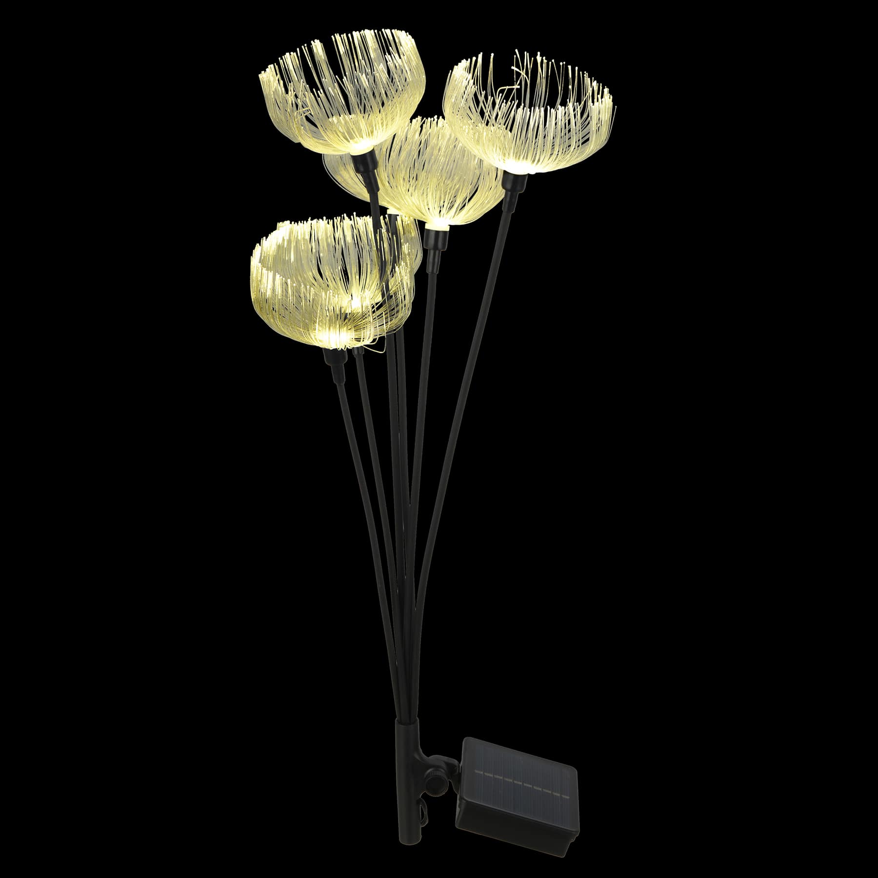 LED Solar Fiber Jellyfish Lights Set by Ashland®