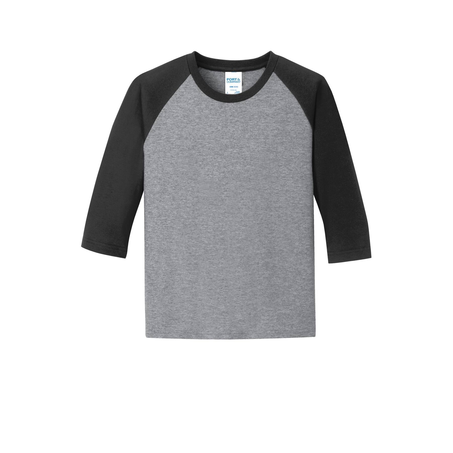 Port & Company Youth Raglan Tee