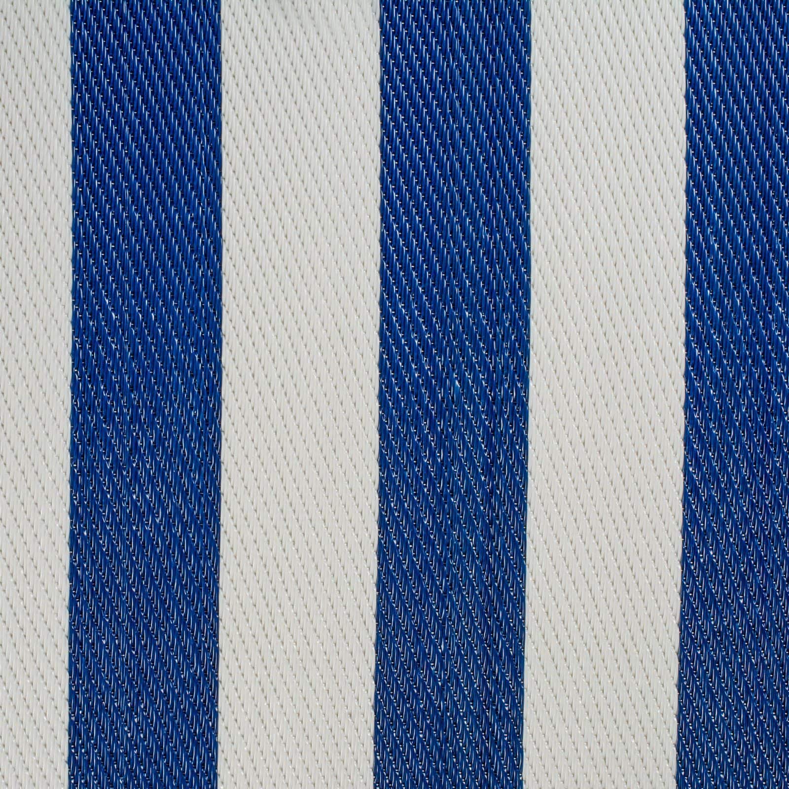 DII® Navy & White Stripe Outdoor Rug, 4ft. x 6ft.
