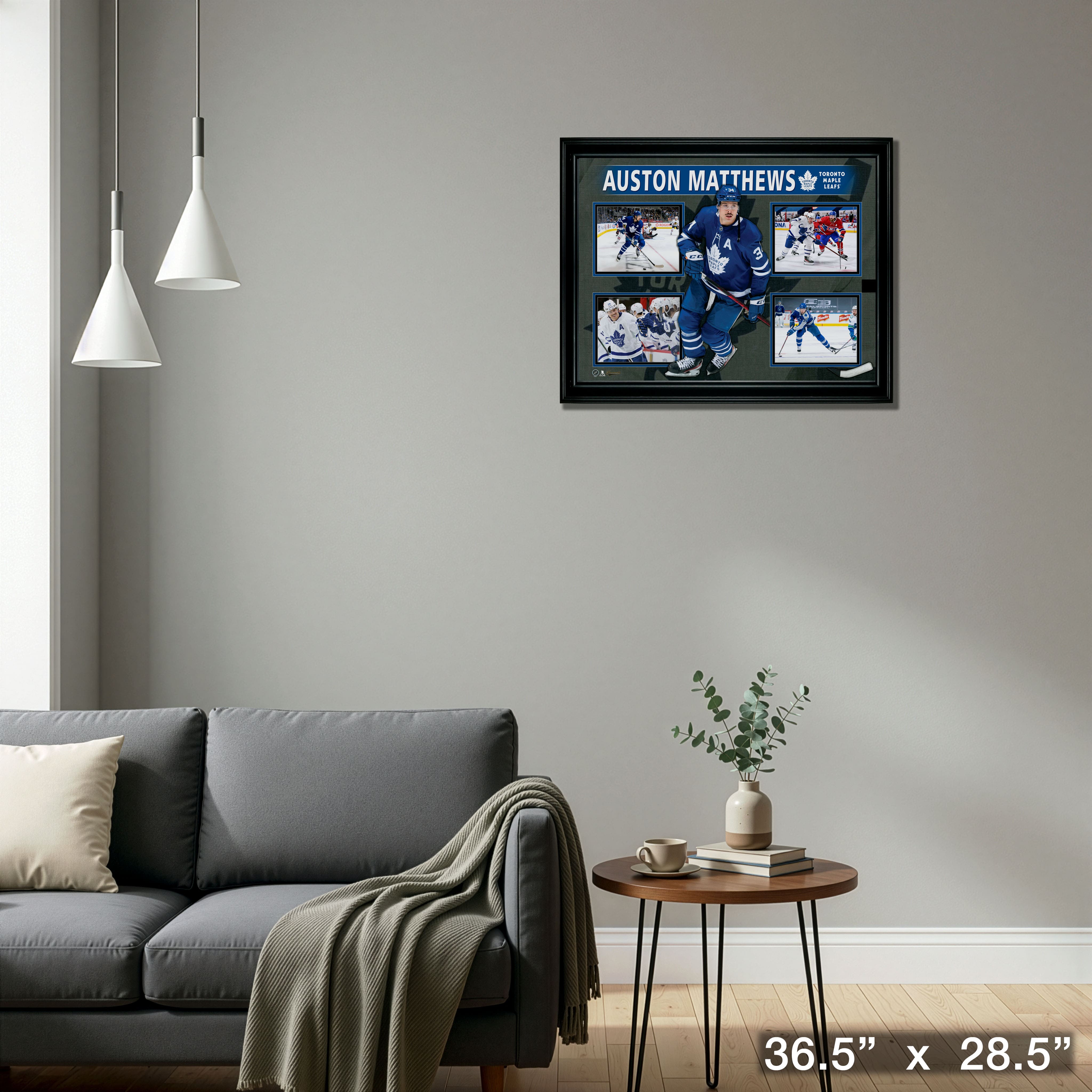 Auston Matthews Framed 4 Photo Collage 36.5" x 28.5"