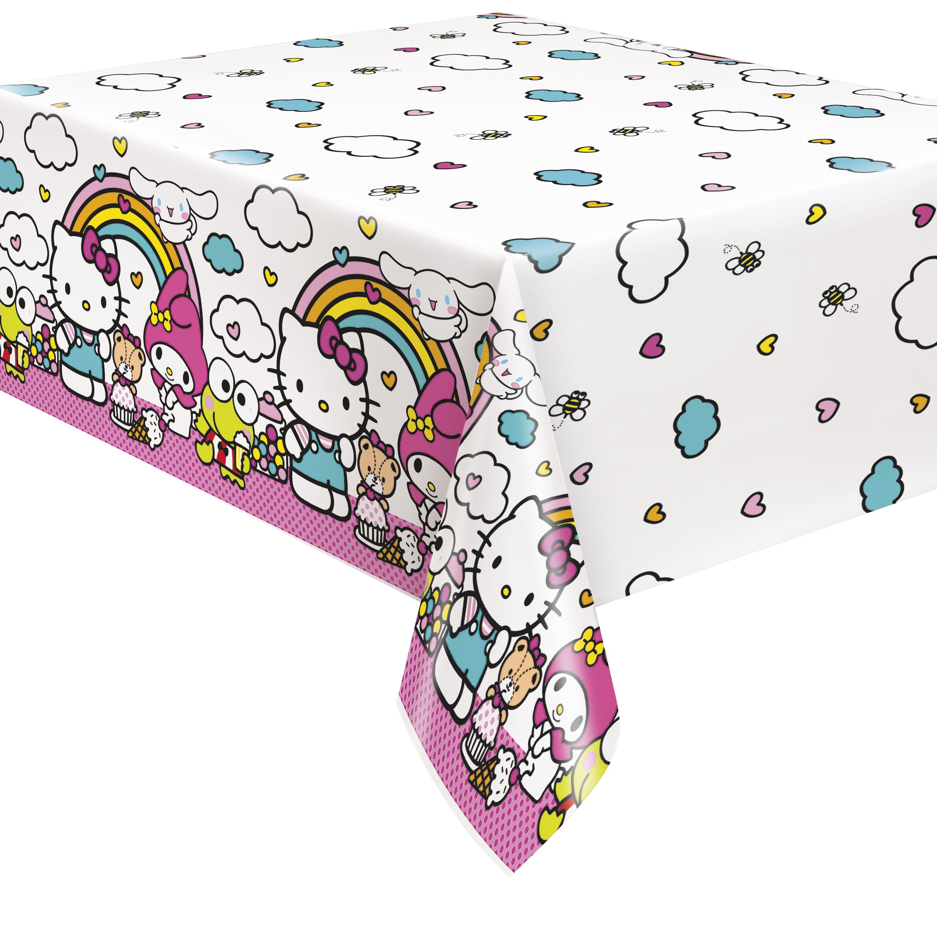 54" x 84" Hello Kitty® Plastic Table Cover