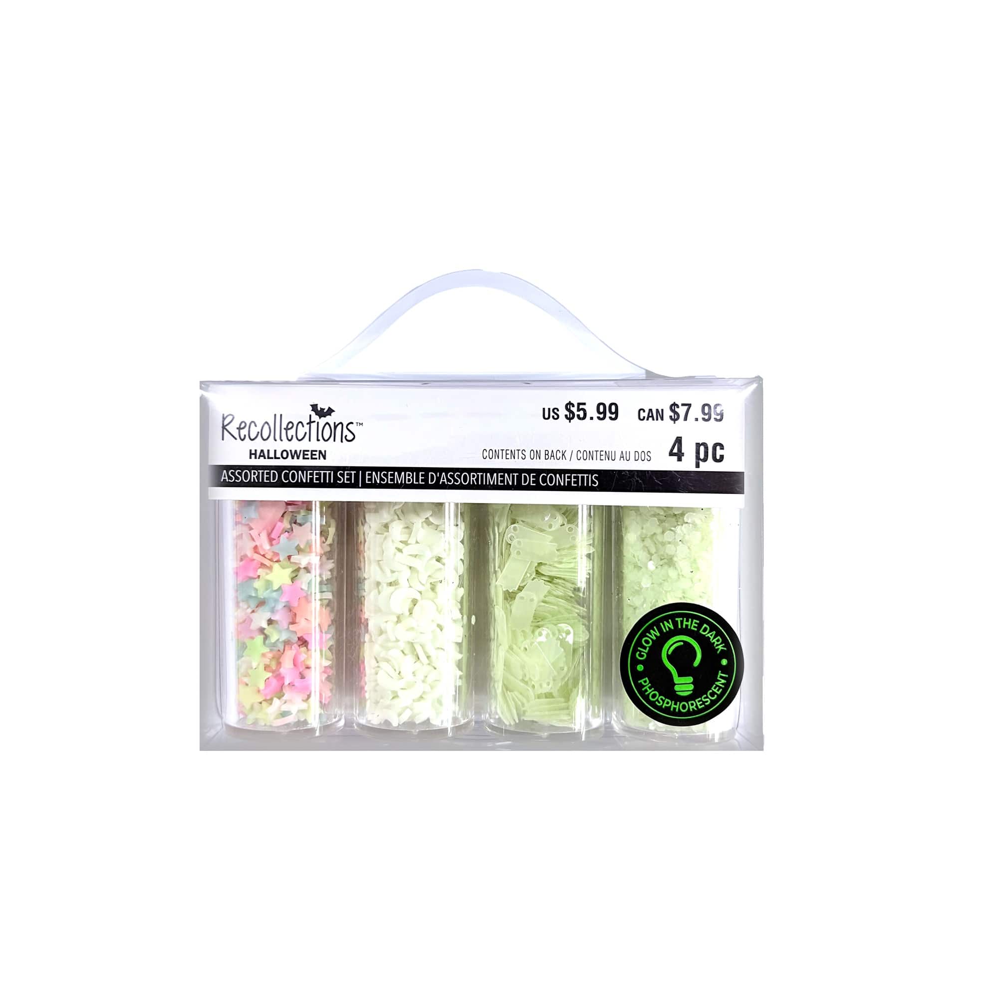 Glow-in-the-Dark Ghost, Moon & Star Confetti Set by Recollections™