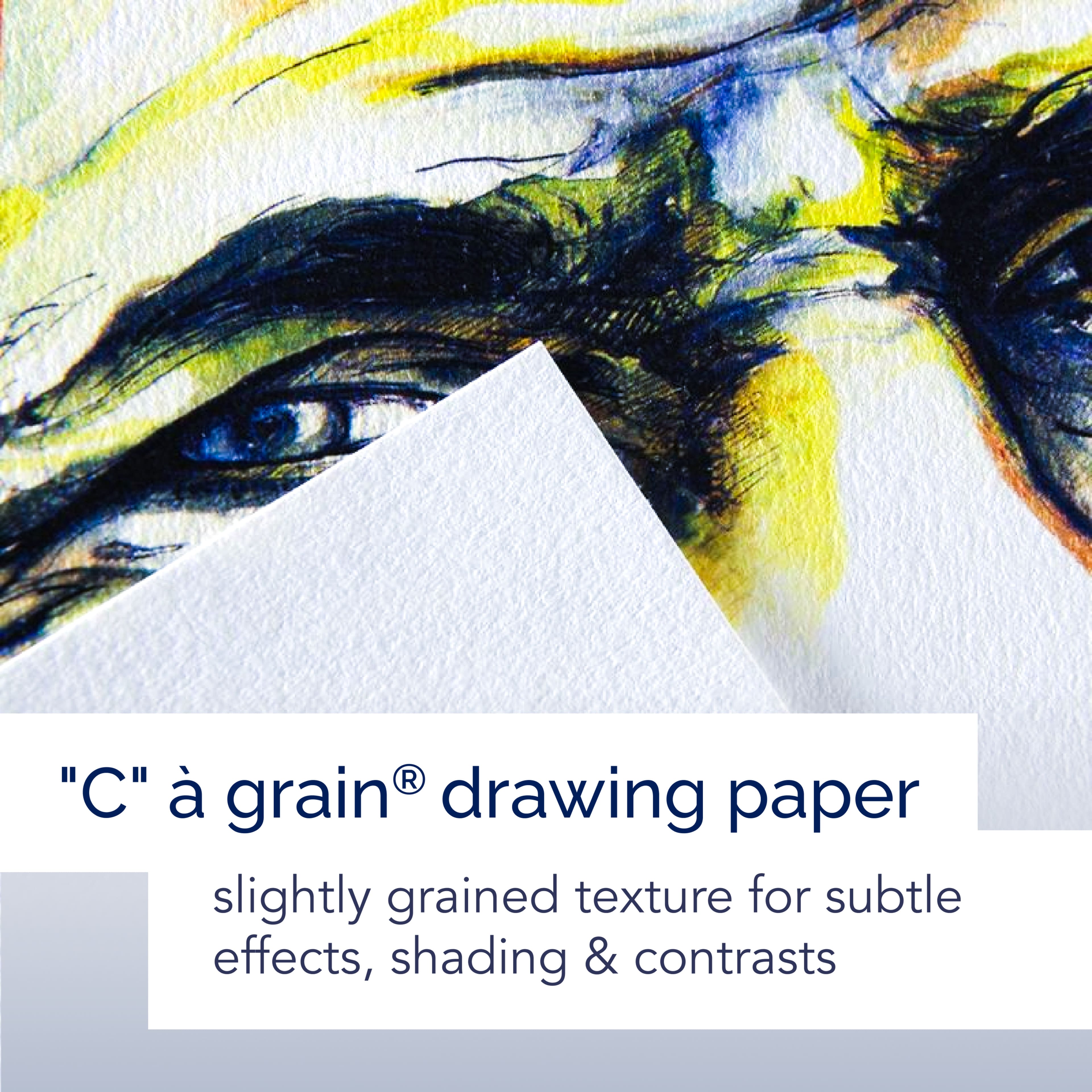Canson® 9" x 12" "C" à Grain® Drawing Pad