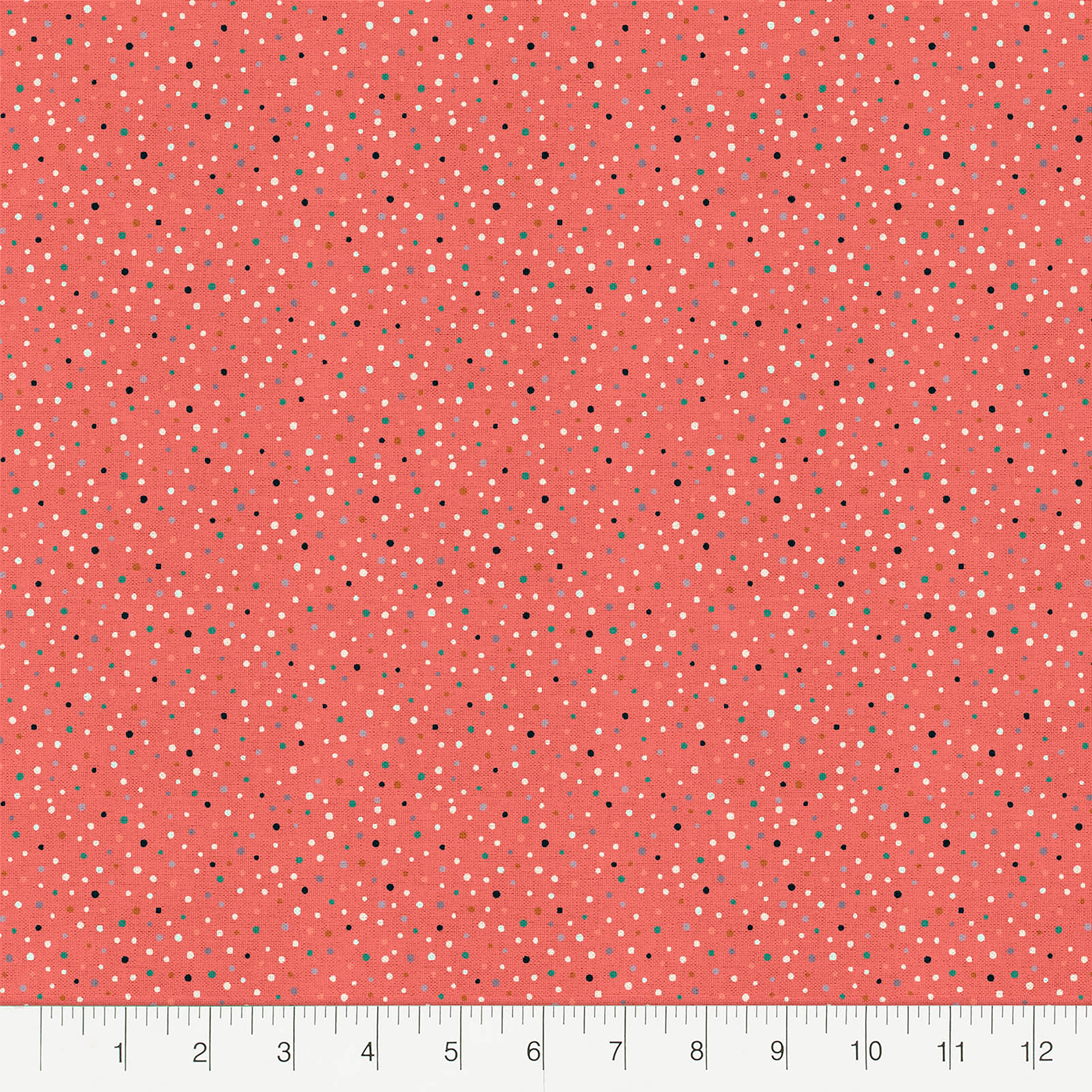 Fabric Editions Pink Ditsy Dot Cotton Fabric